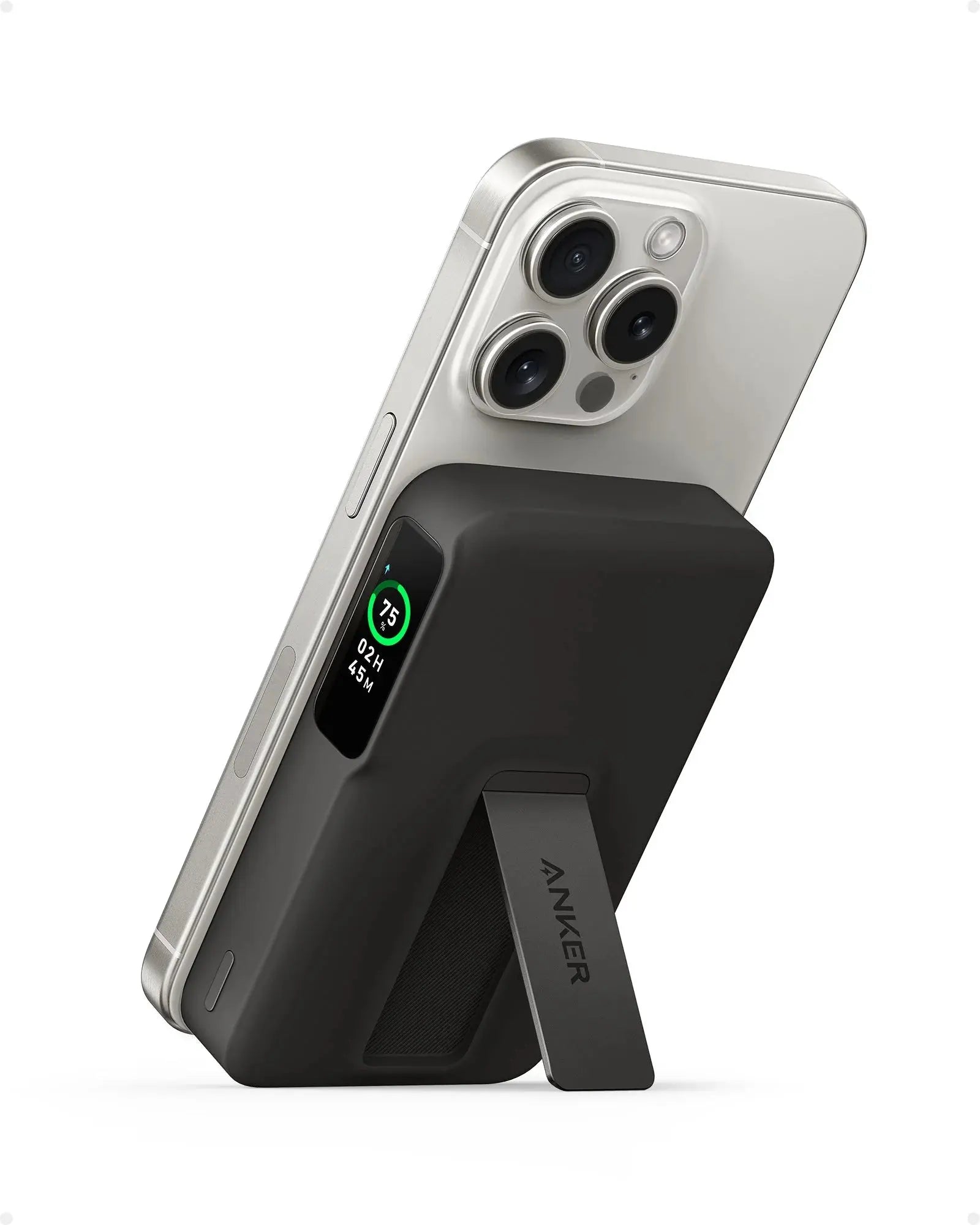 Anker MagGo Power Bank 10k Qi2 Certified (15W) - Black