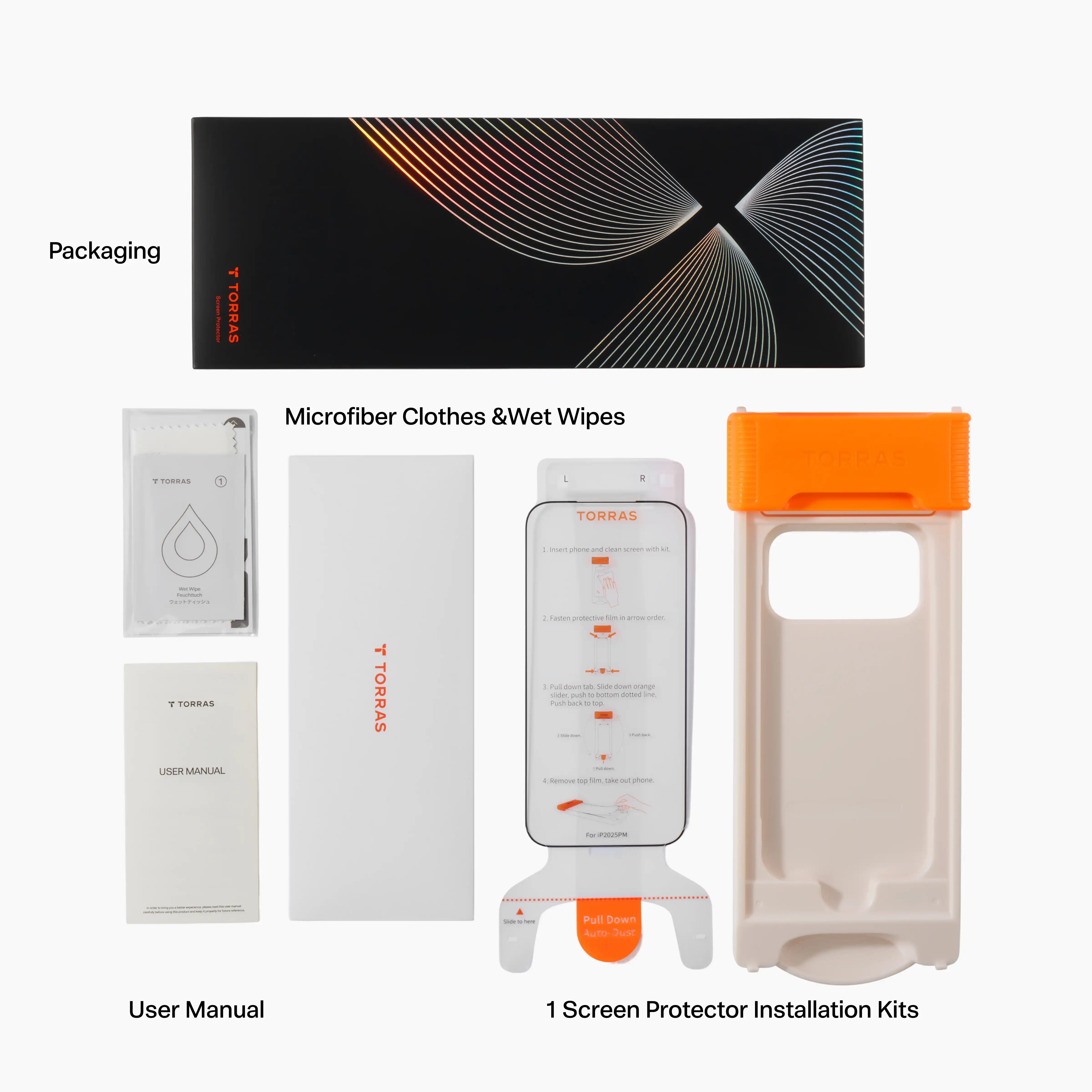 Torras OrigArmor AR Screen Protector for iPhone 18 Pro