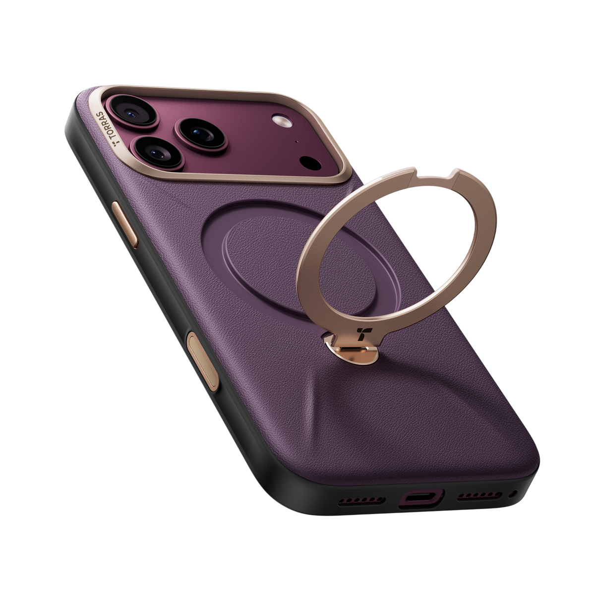 Torras Ostand Q3 VegSkin Case for iPhone 18 Pro