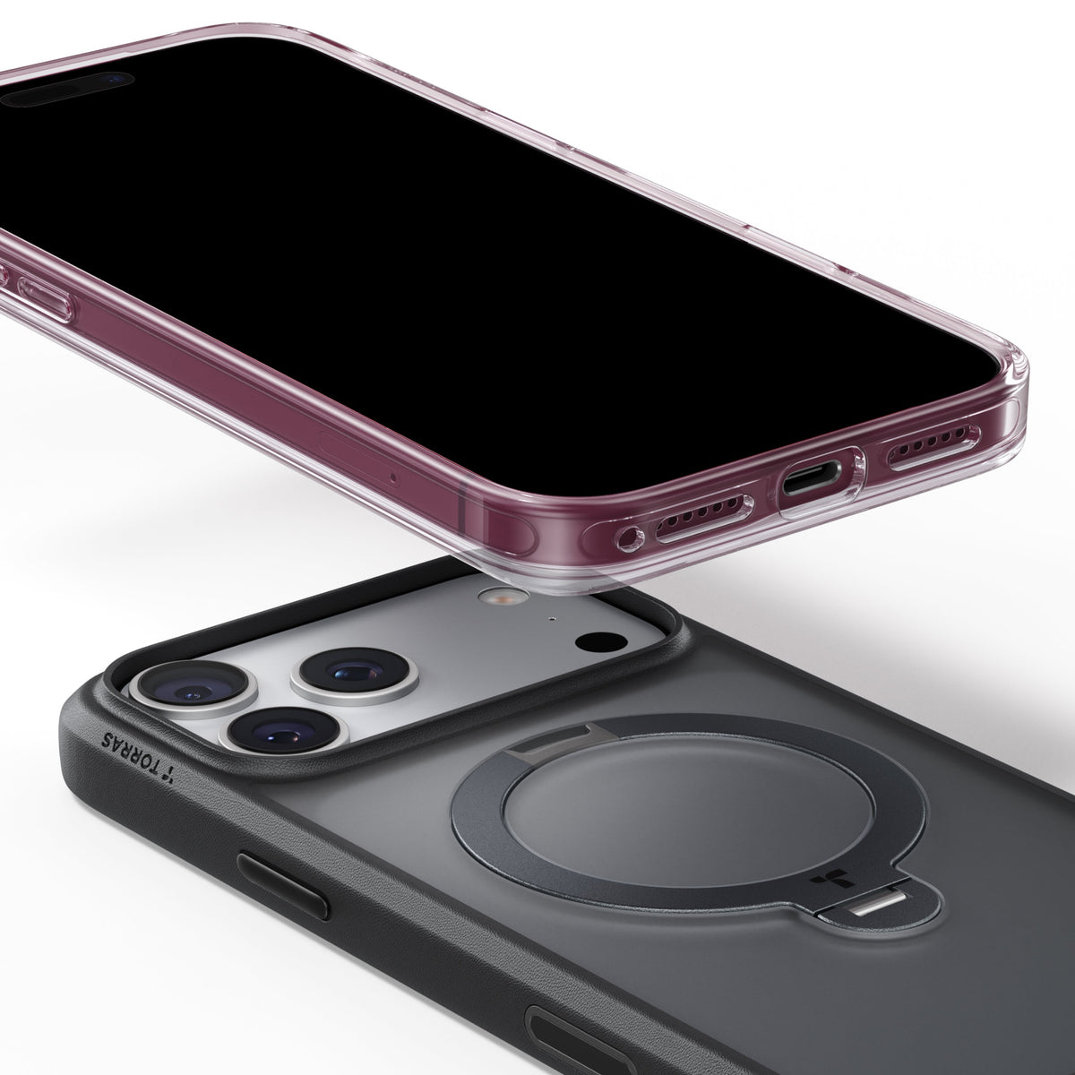 Torras Ostand Q3 Spin Case for iPhone 18 Pro