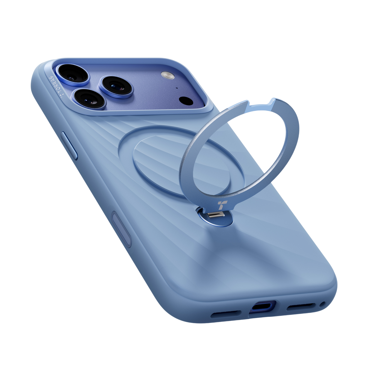 Torras Ostand Q3 Silicone Case for iPhone 18 Pro