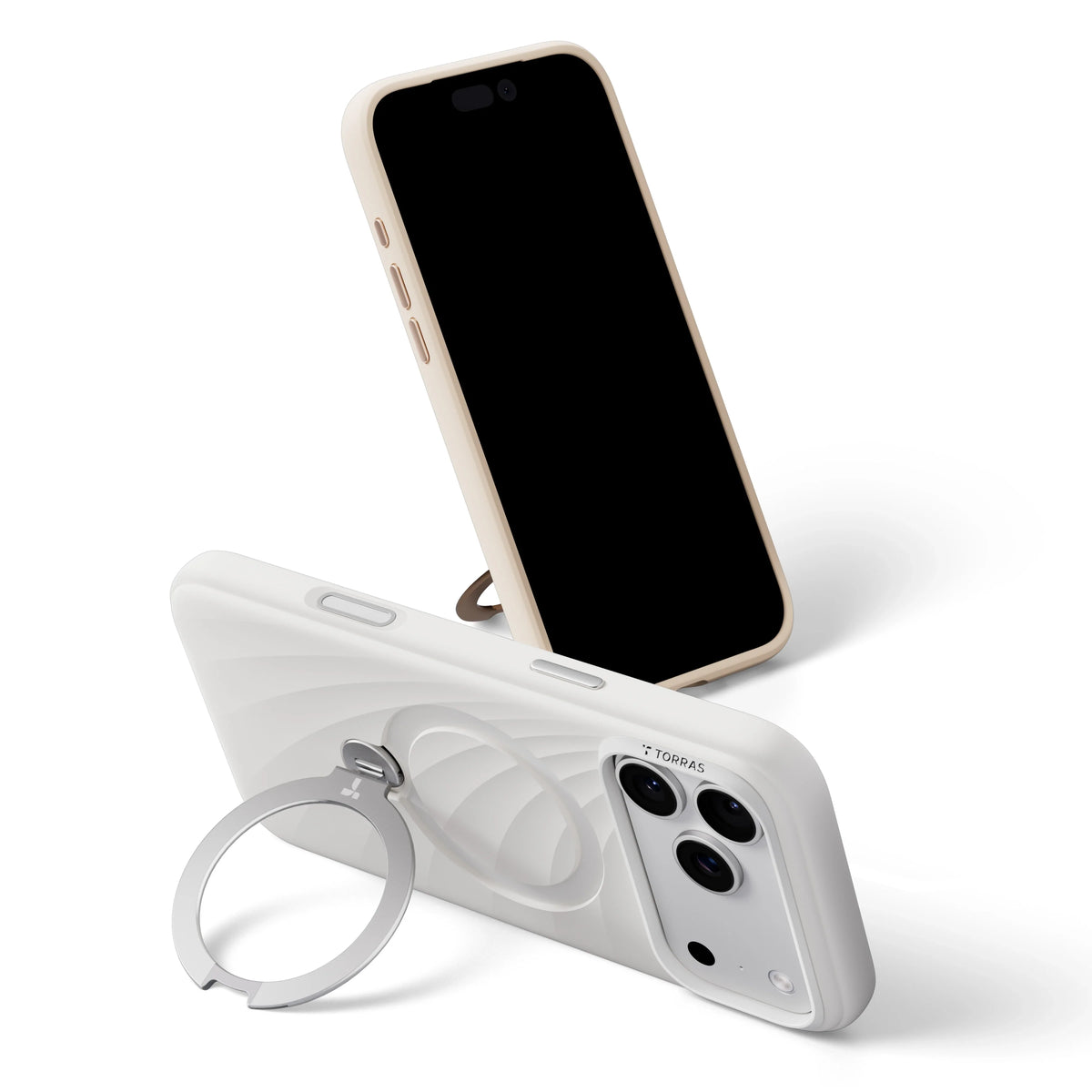 Torras Ostand Q3 Silicone Case for iPhone 18 Pro Max