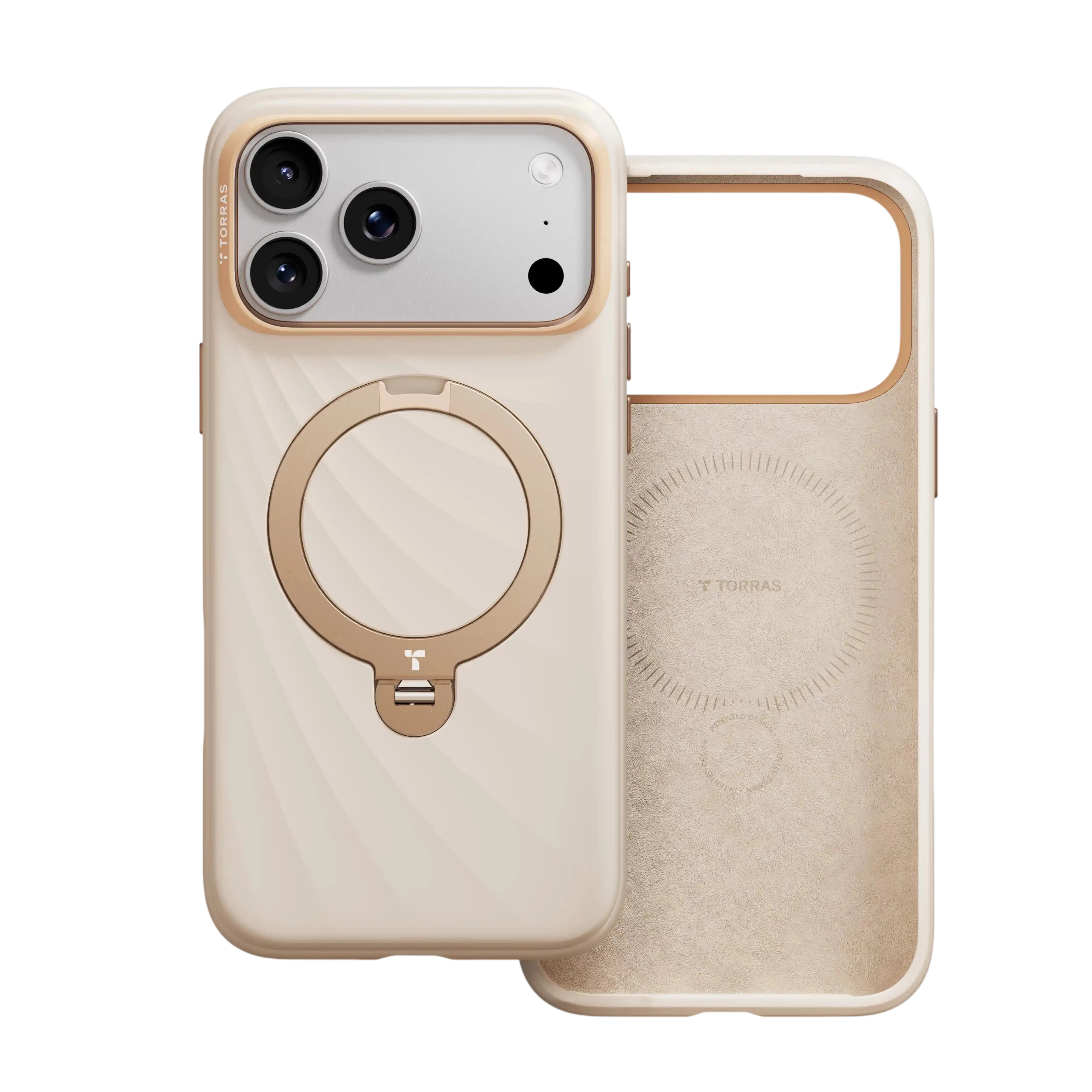 Torras Ostand Q3 Silicone Case for iPhone 18 Pro Max