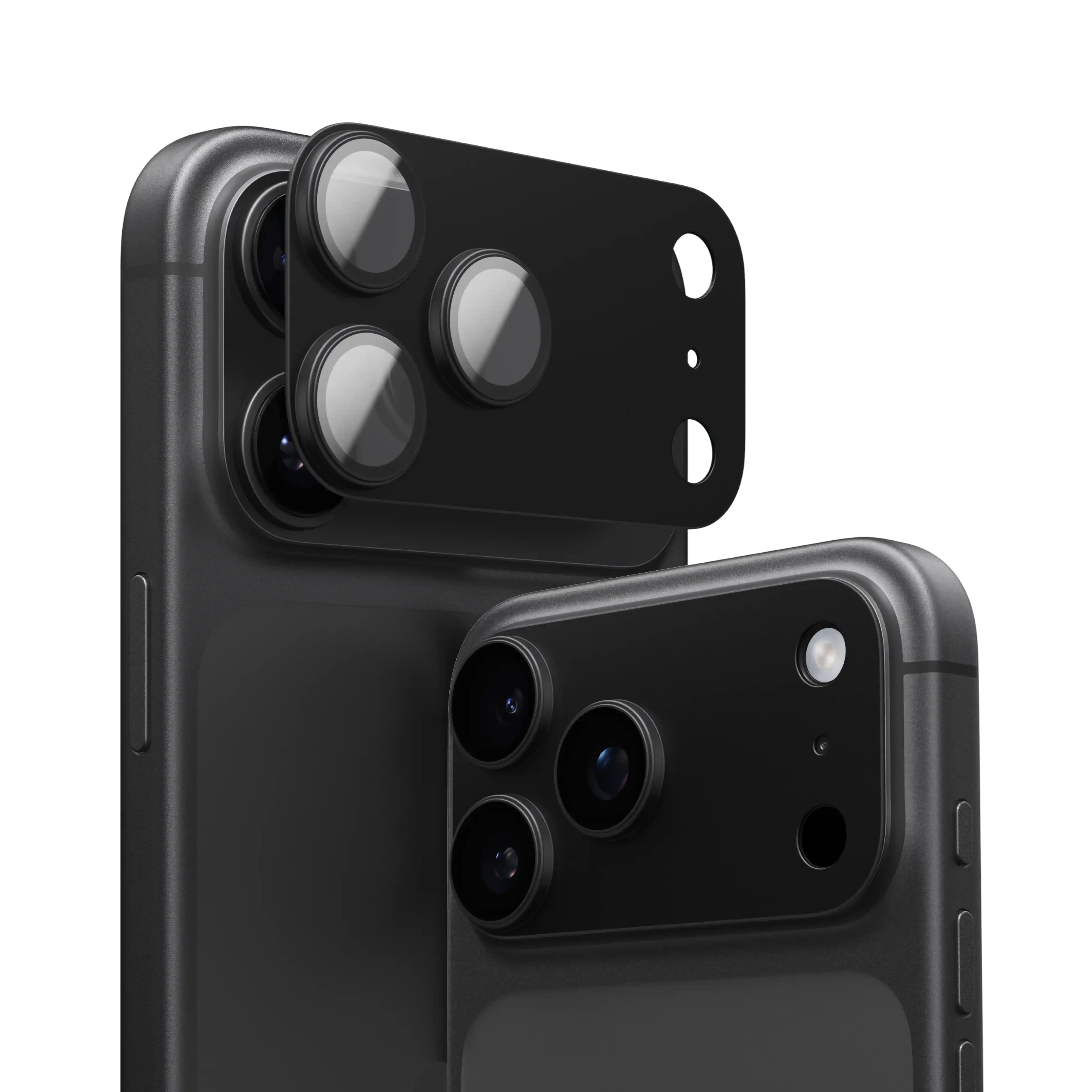 Torras CameraGo Camera Lens Protector for iPhone 18 Pro Max - Dark Grey