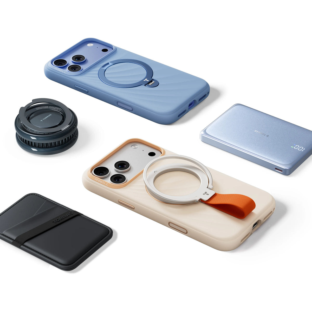 Torras Ostand Q3 Silicone Case for iPhone 18 Pro Max