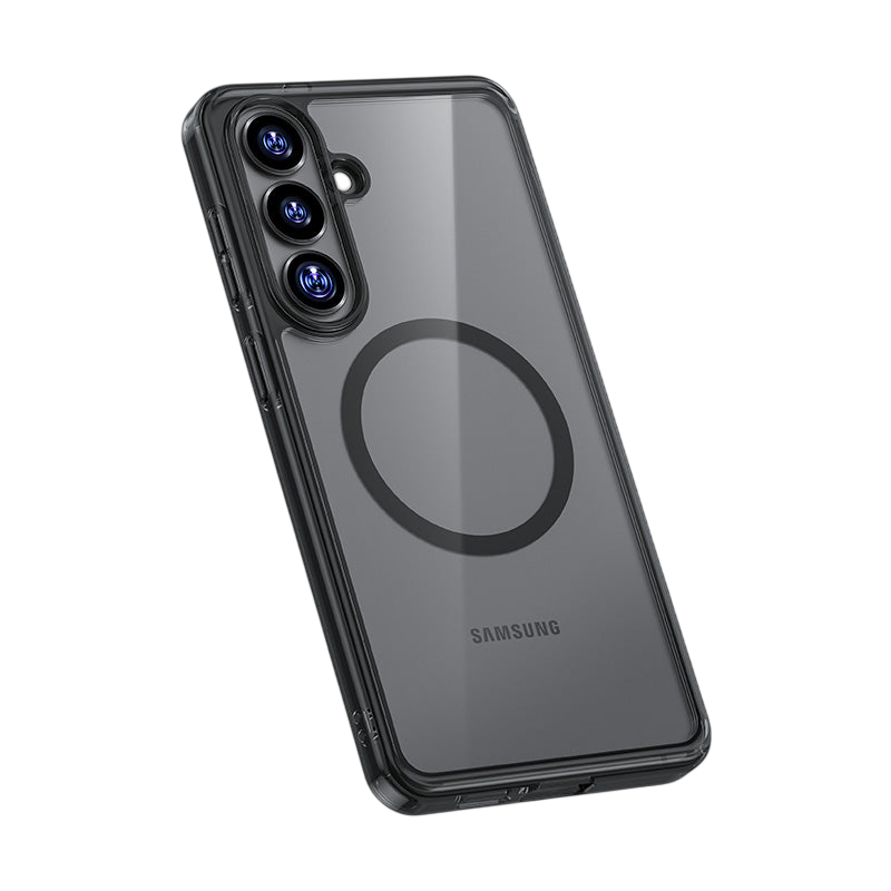 حافظة بنكس Magnetic Crystal مع إطار TPU لسامسونج جالاكسي S26 Ultra / S26+ / S26