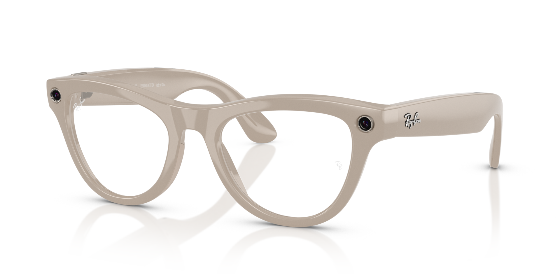 Ray-Ban Meta Skyler Gen 1 - Shiny Chalky Grey / Transition Sapphire