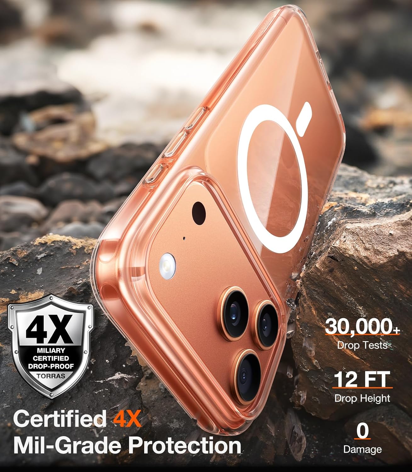 TORRAS SlimFit MagSafe Case for iPhone 17 Pro Max / 17 Pro / Air / 17