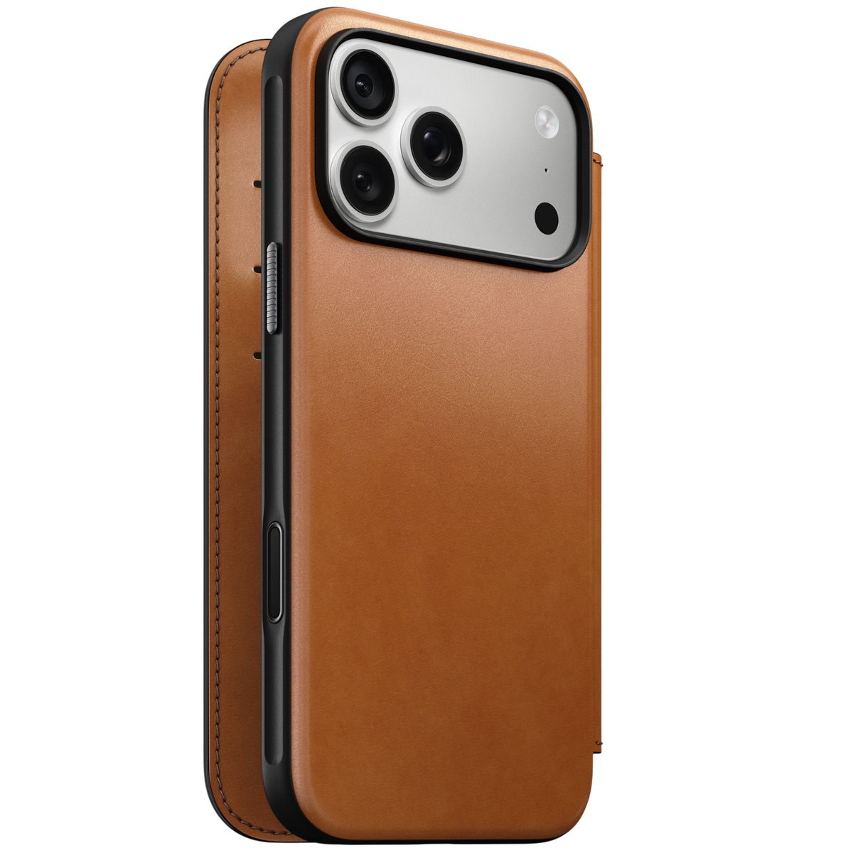 Nomad Modern Leather Folio Case for iPhone 18 Pro Max