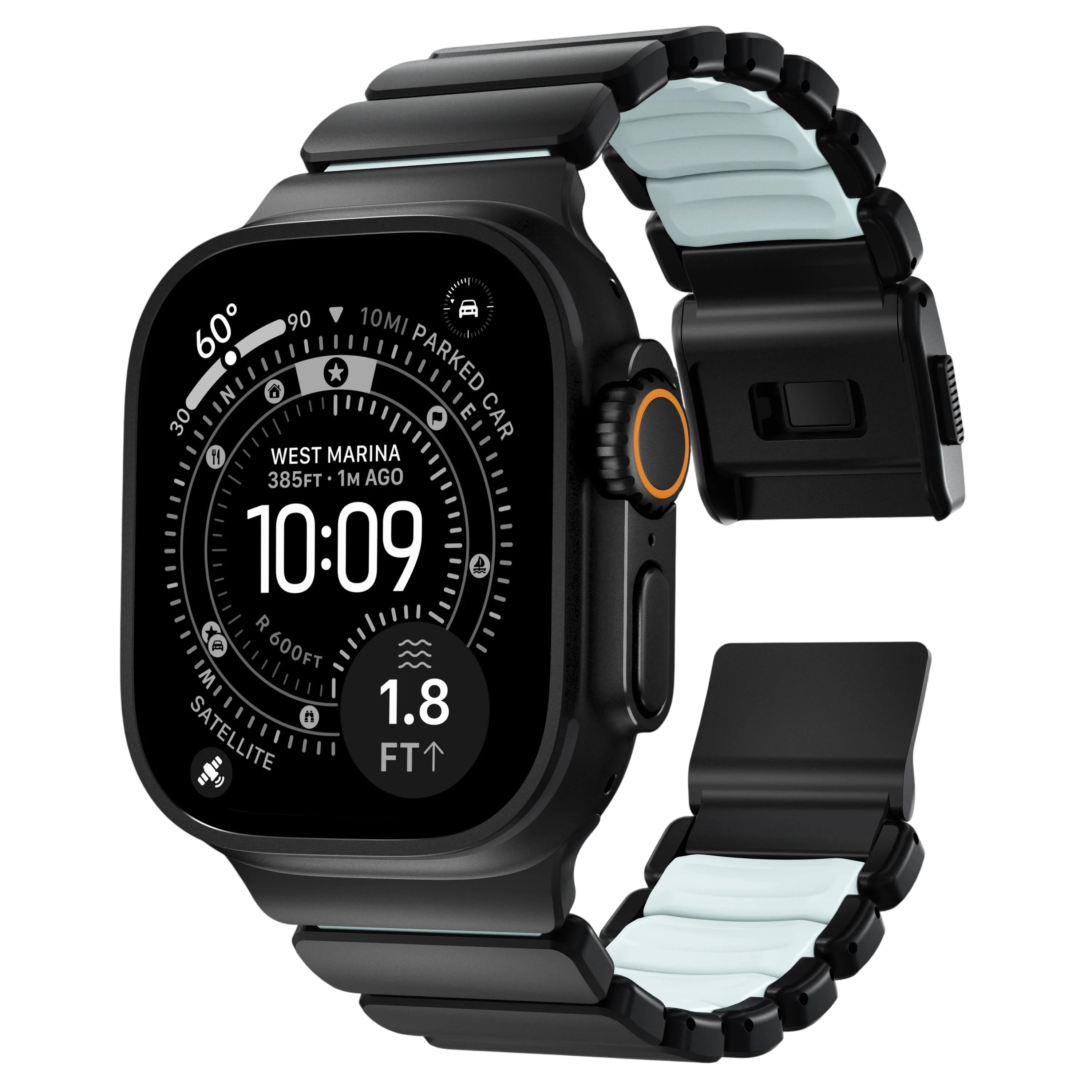 حزام نوماد ستراتوس لساعات آبل ووتش ألترا 3 / 2 / 1 - 49 مم