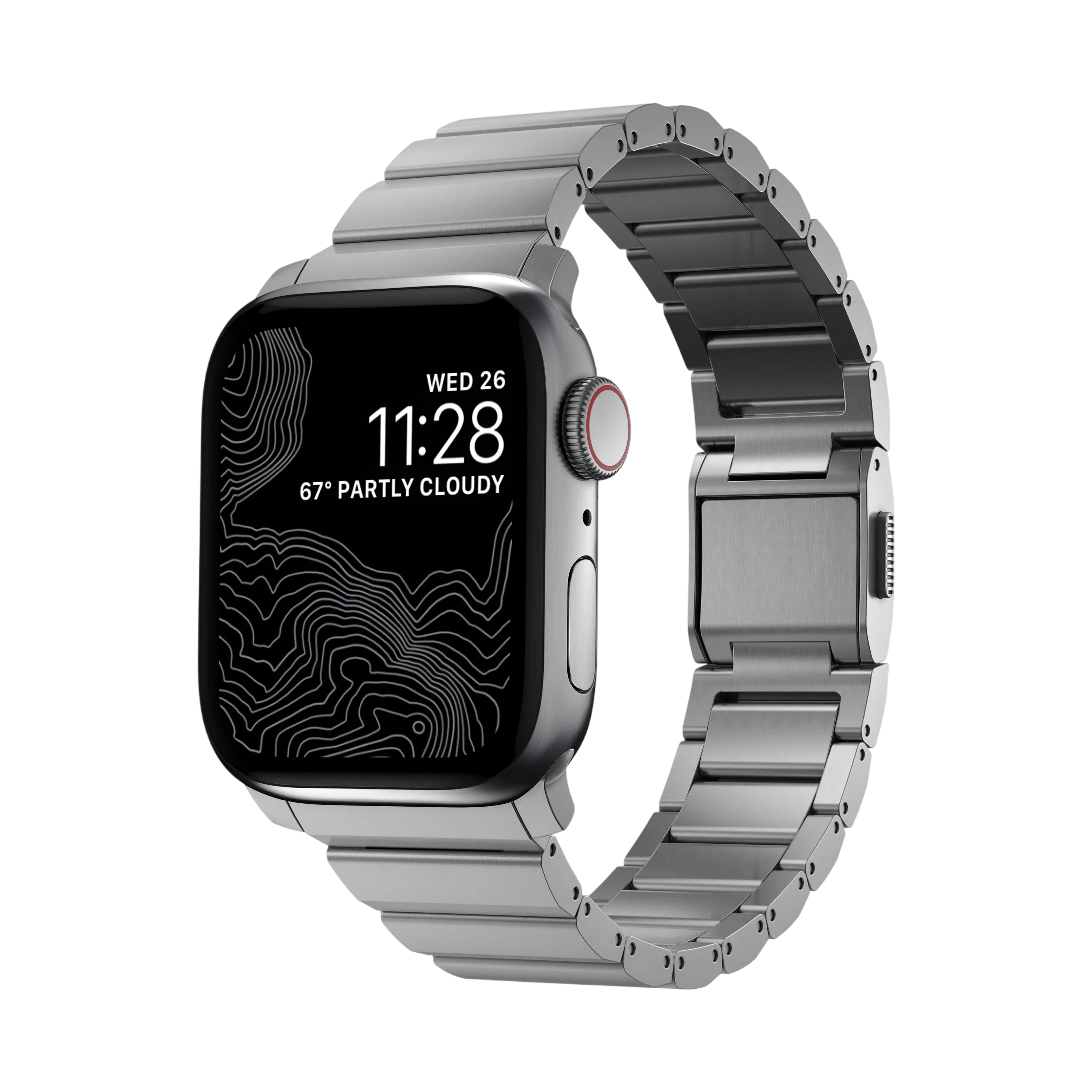 Nomad Natural Hardware Titanium Band for Apple Watch 49mm / 46mm