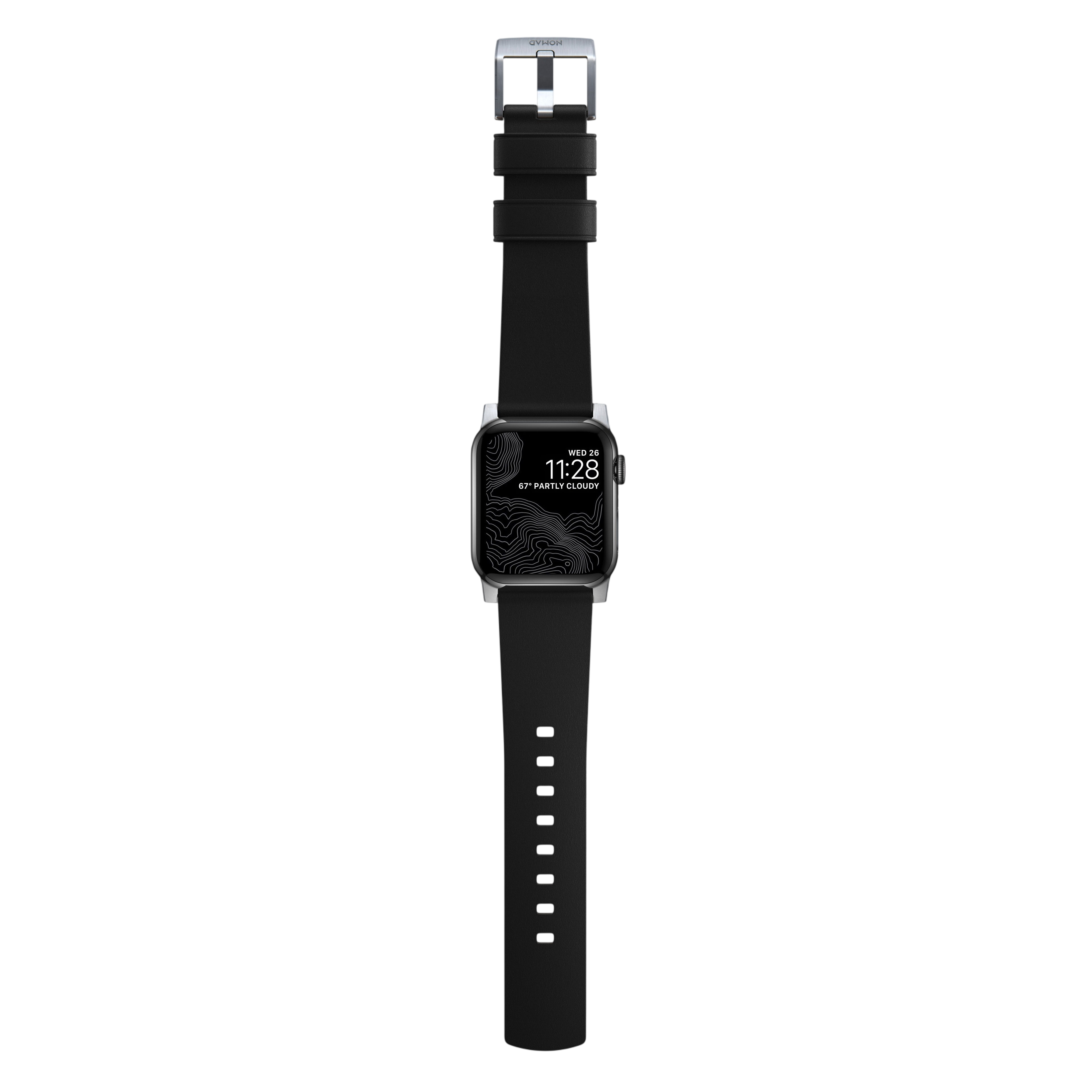 سوار جلد نشط Nomad Active Band Pro لساعة آبل 49mm / 46mm / 45mm