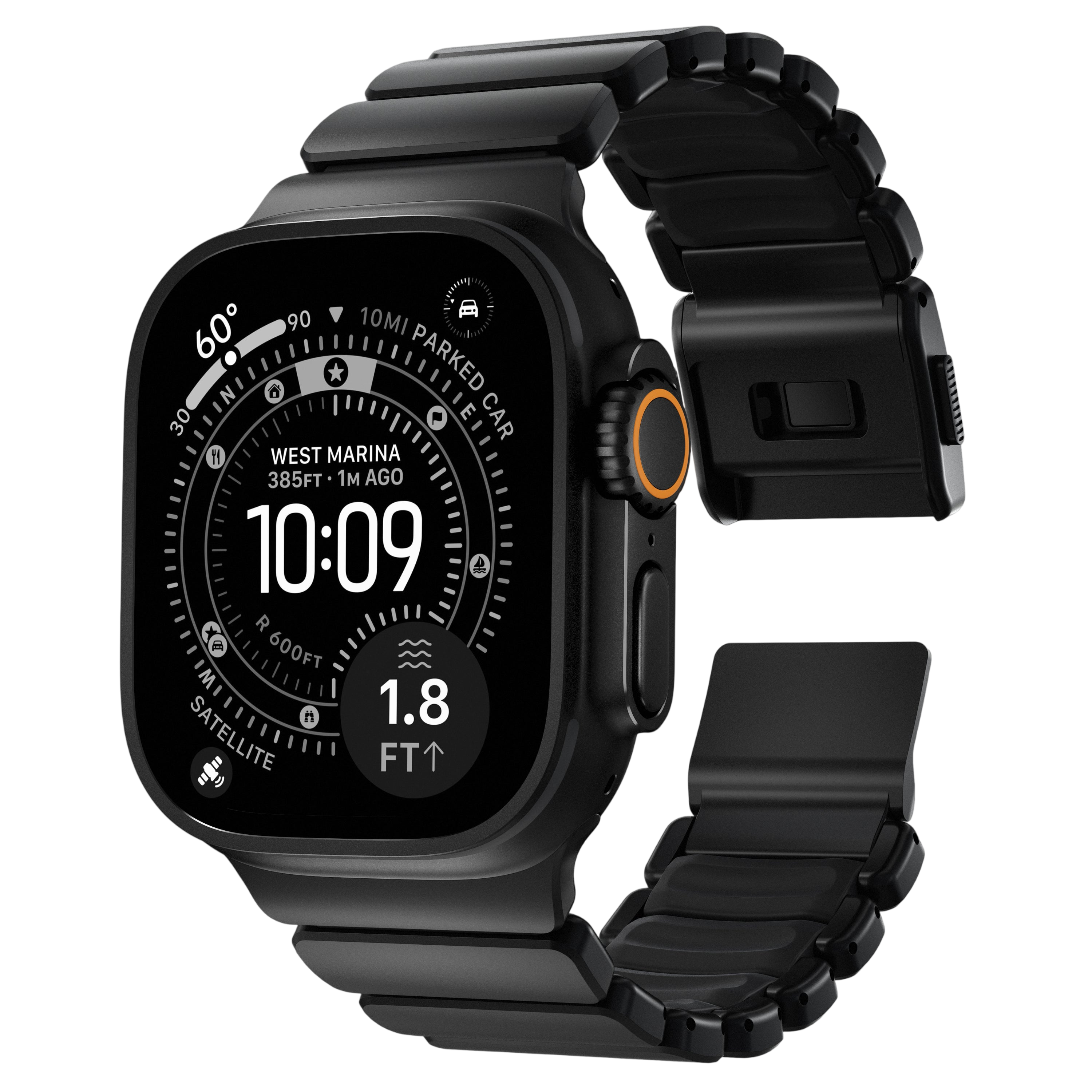 حزام نوماد ستراتوس لساعات آبل ووتش ألترا 3 / 2 / 1 - 49 مم