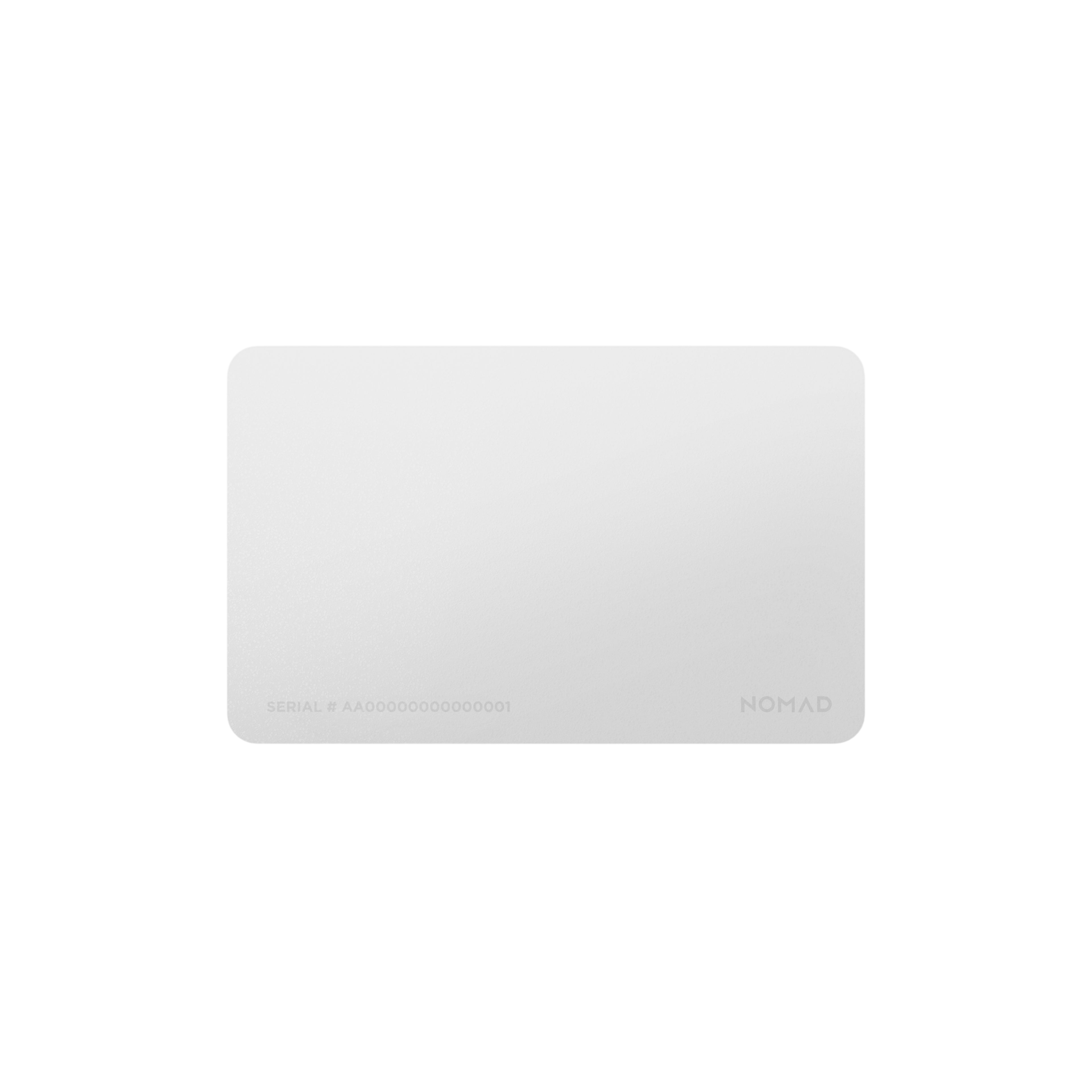 Nomad Tracking Card Air (V2) - Find My - White