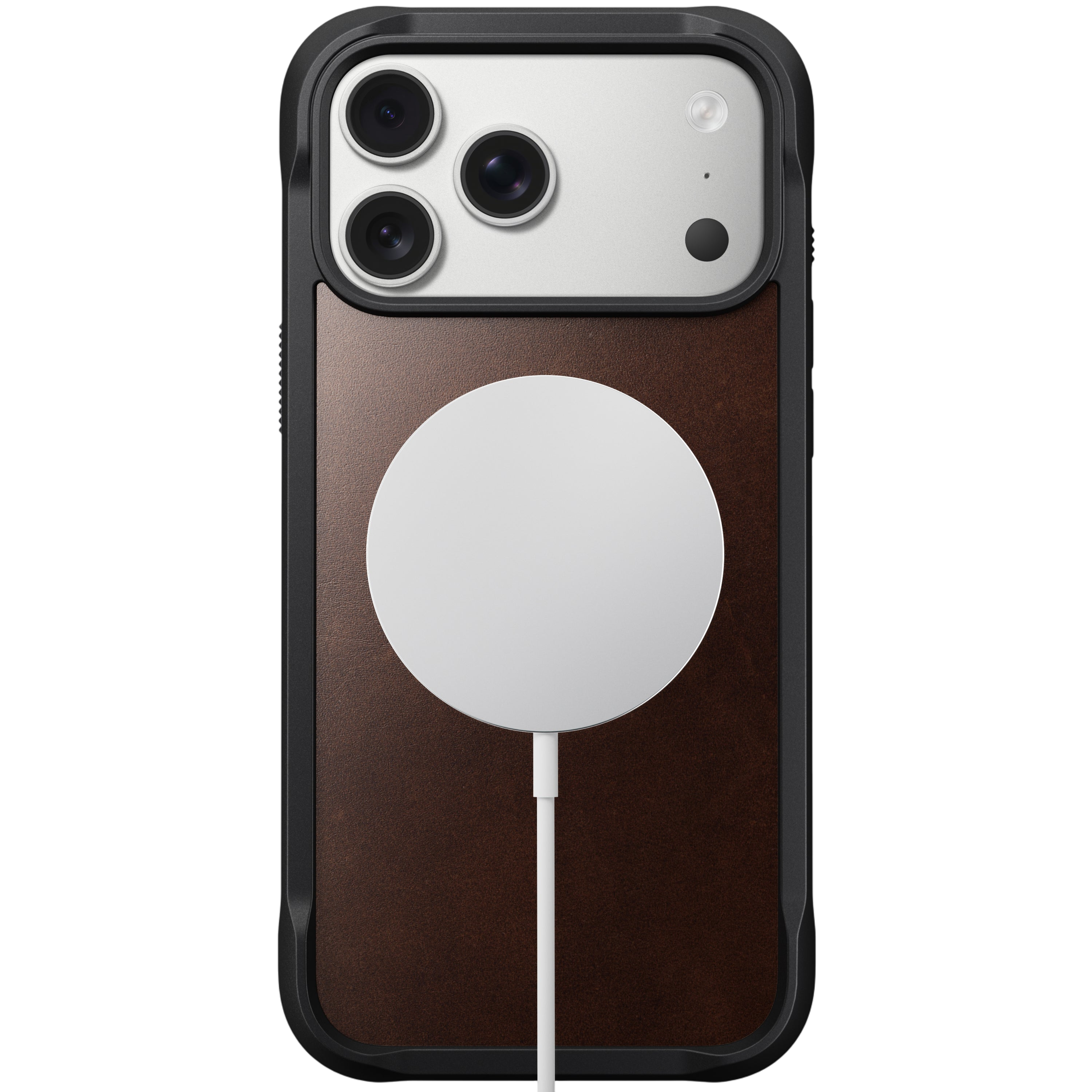 Nomad Rugged Leather Case for iPhone 17 Pro Max Horween)