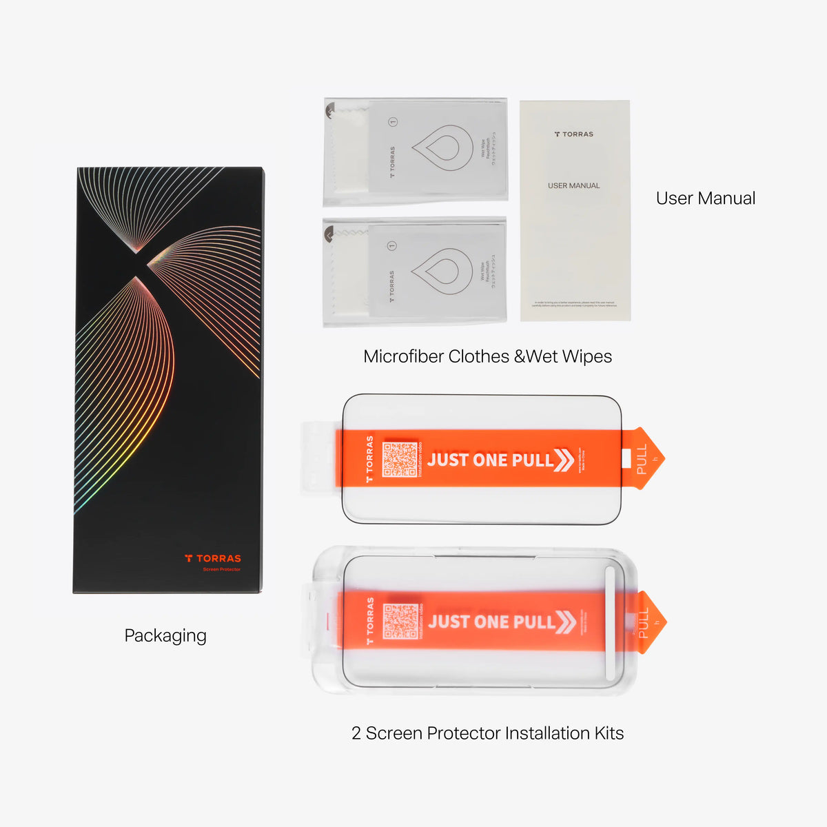 Torras HD Shield Screen Protector (Gen 5) for iPhone 18 Pro