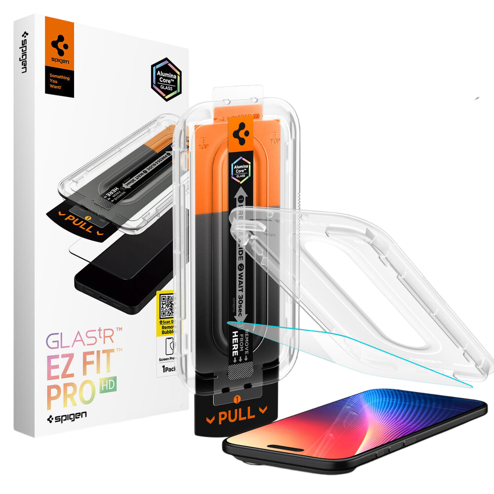 Spigen GLAS.tR EZ Fit Screen Protector for iPhone Air (1-Pack)