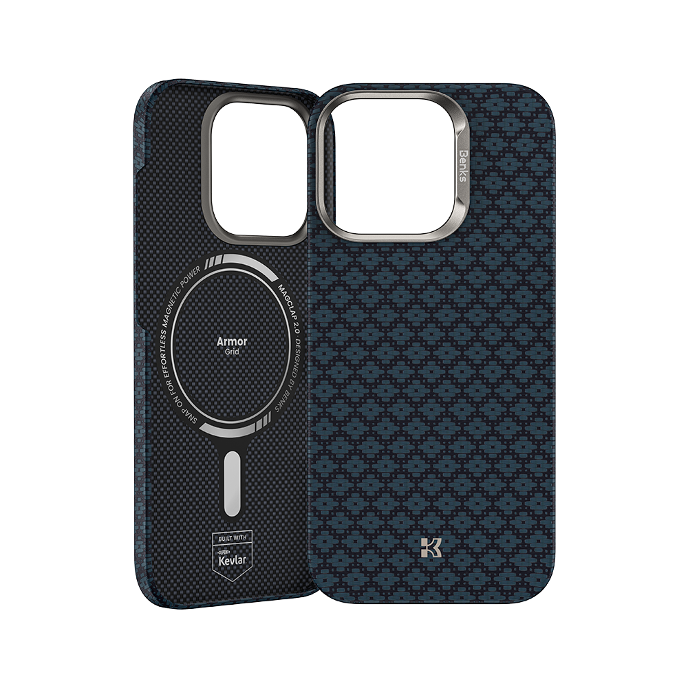 Benks ArmorGrid ArmorAir Case built with Kevlar® for iPhone 16 Pro