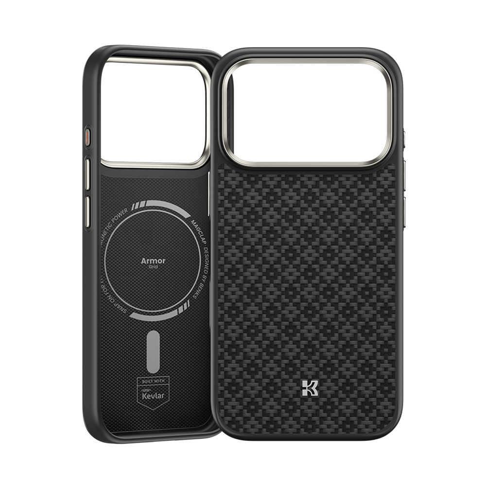 غلاف Benks ArmorGrid ArmorPro مصنوع من كيفلار® لـ iPhone 17 Pro Max / 17 Pro