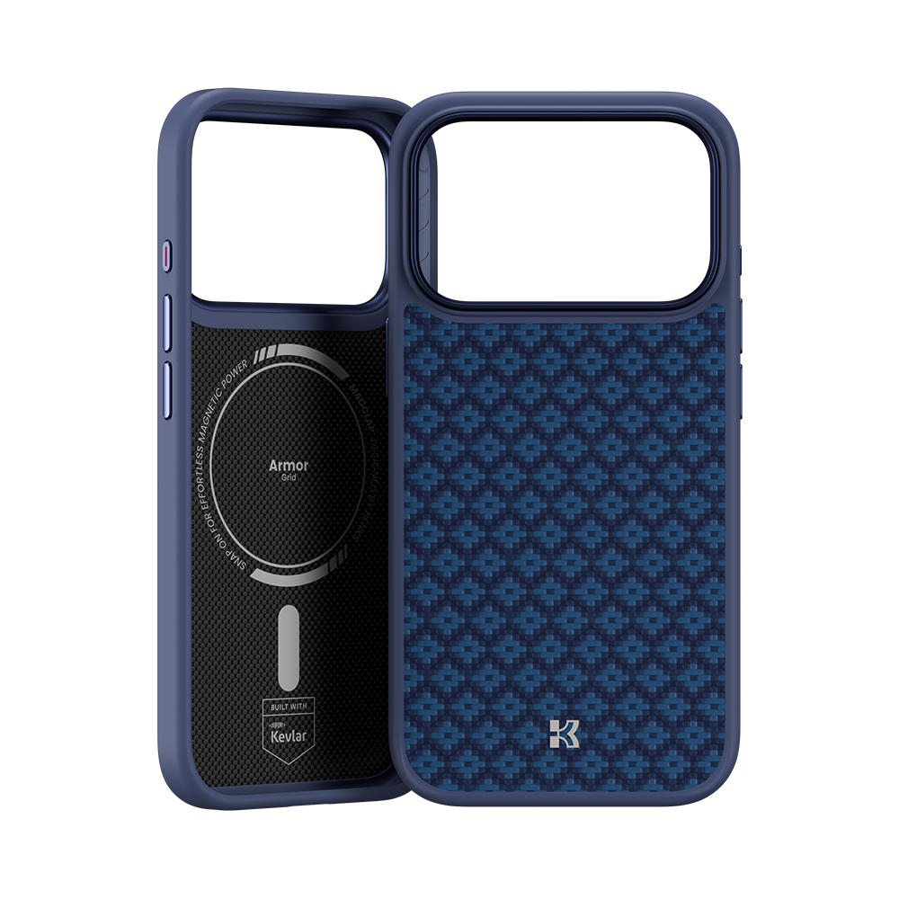 غلاف Benks ArmorGrid ArmorPro مصنوع من كيفلار® لـ iPhone 17 Pro Max / 17 Pro