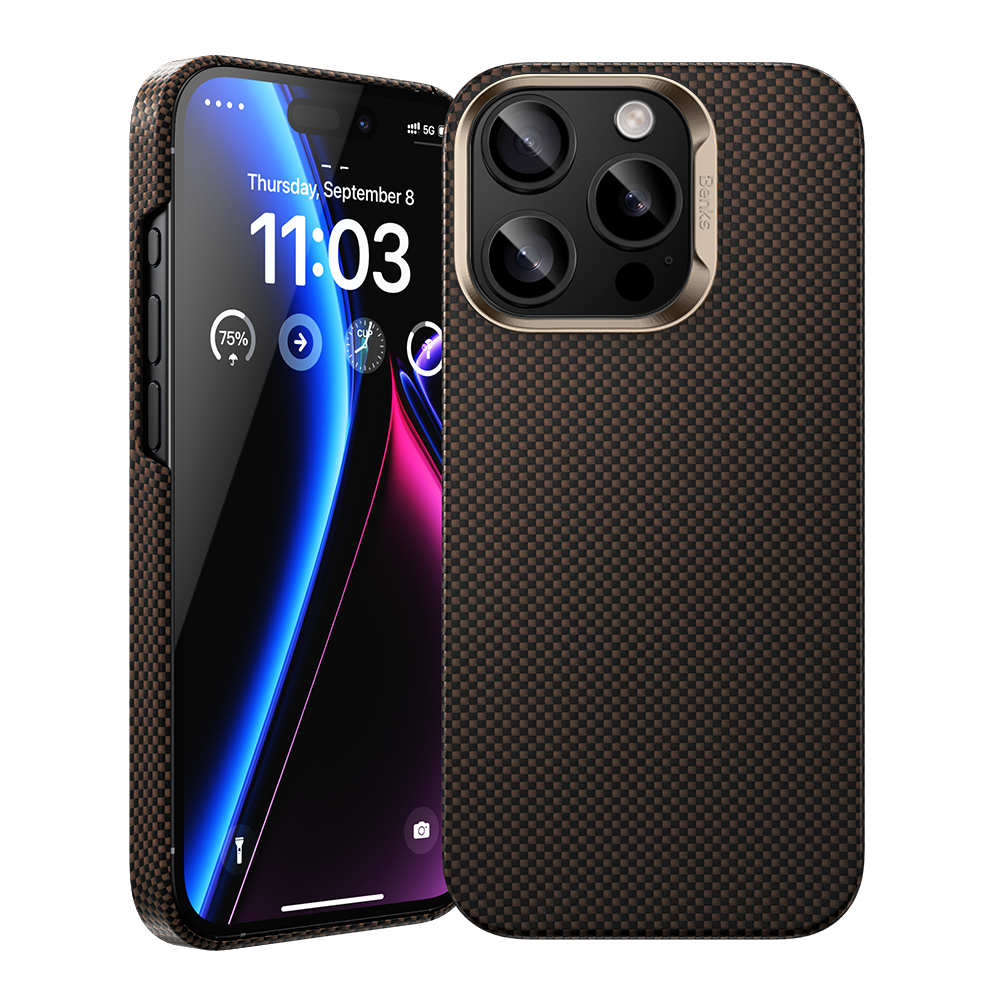 حافظة Benks ArmorTint مصنوعة من Kevlar® لهاتف iPhone 15 Pro Max