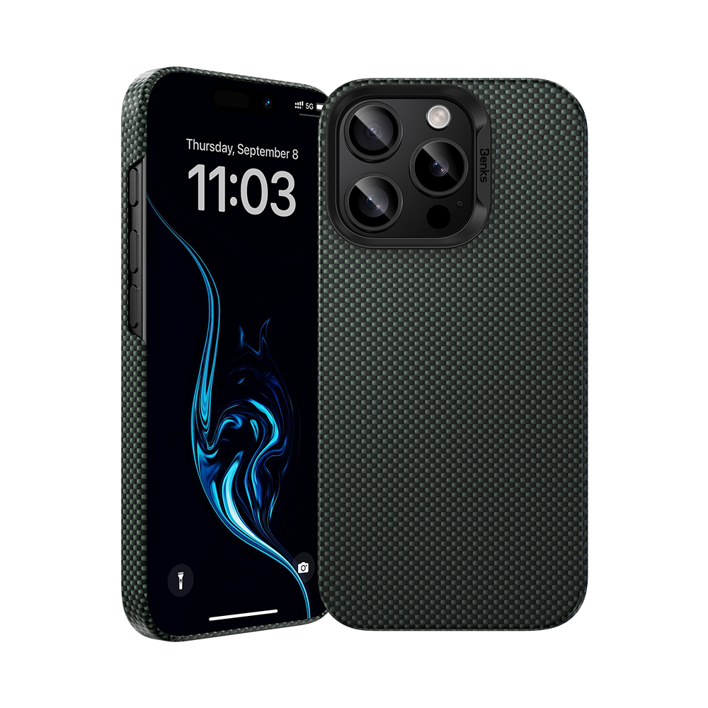 حافظة Benks ArmorTint مصنوعة من Kevlar® لهاتف iPhone 16 Pro Max