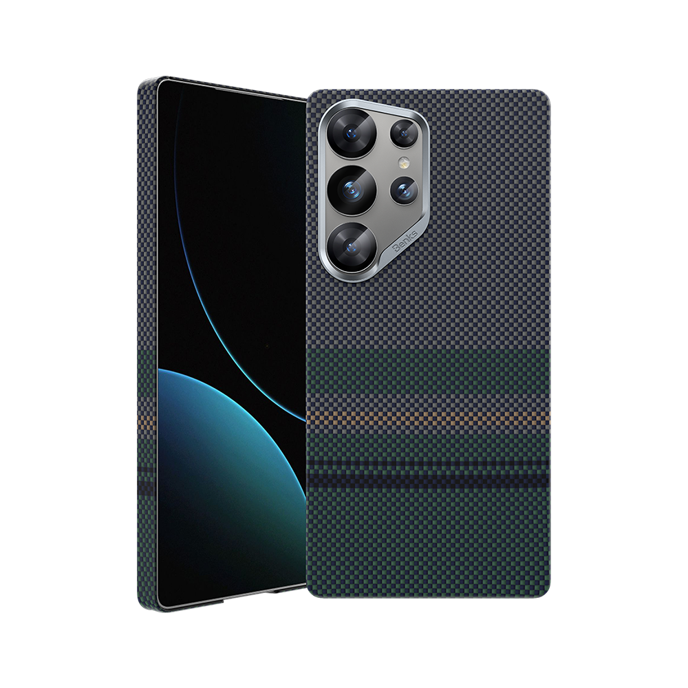 حافظة Benks Aurora ArmorAir مصنوعة من Kevlar® لهاتف Samsung Galaxy S25 Ultra