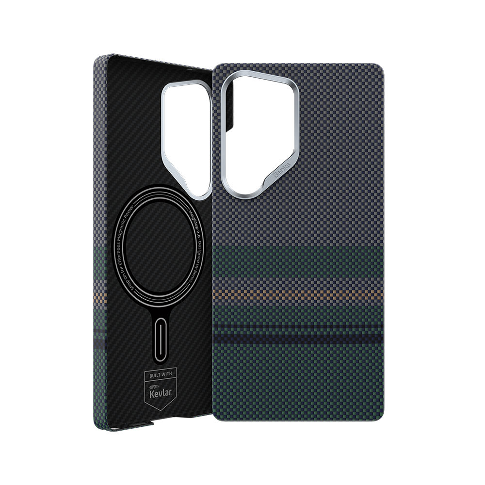 حافظة Benks Aurora ArmorAir مصنوعة من Kevlar® لهاتف Samsung Galaxy S25 Ultra