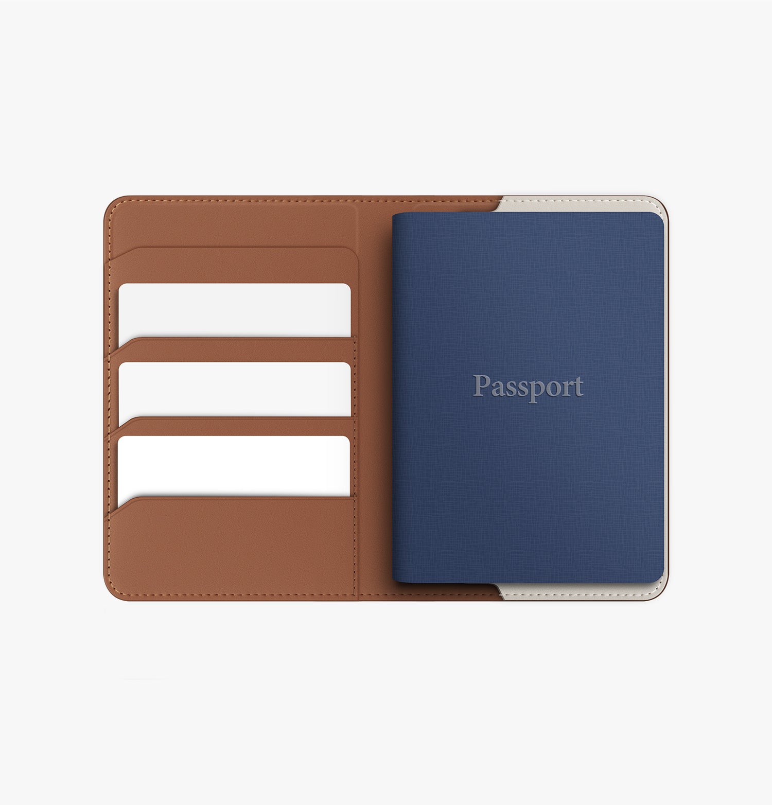 Uniq Belmont Find My Vegan Leather Passport Holder