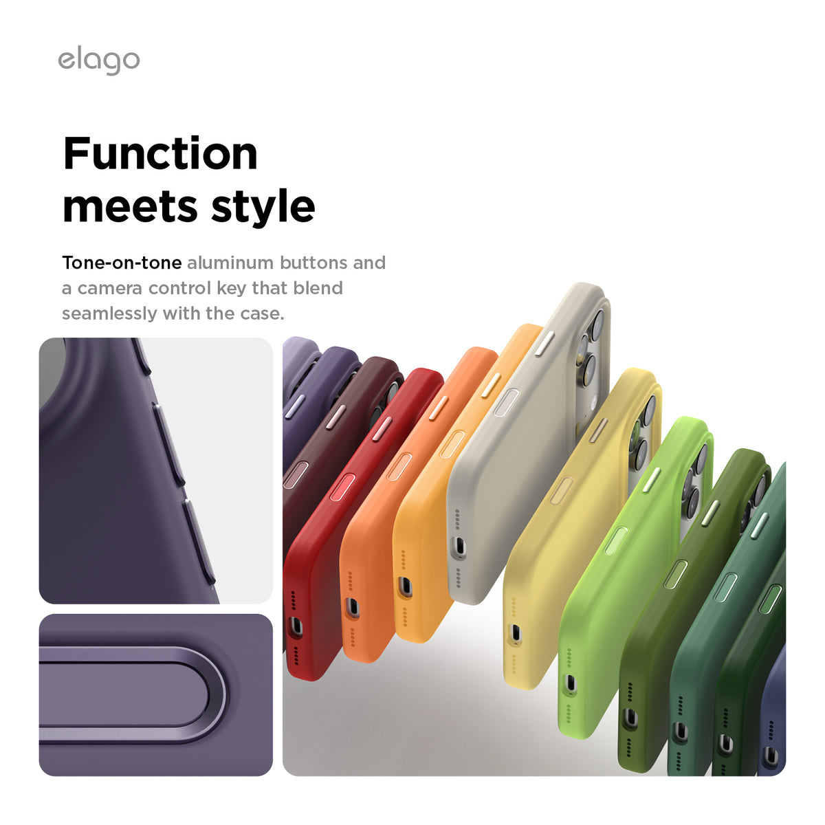 Elago Mag Silicone Case for iPhone 17 Pro / iPhone 18 Pro - Deep Purple
