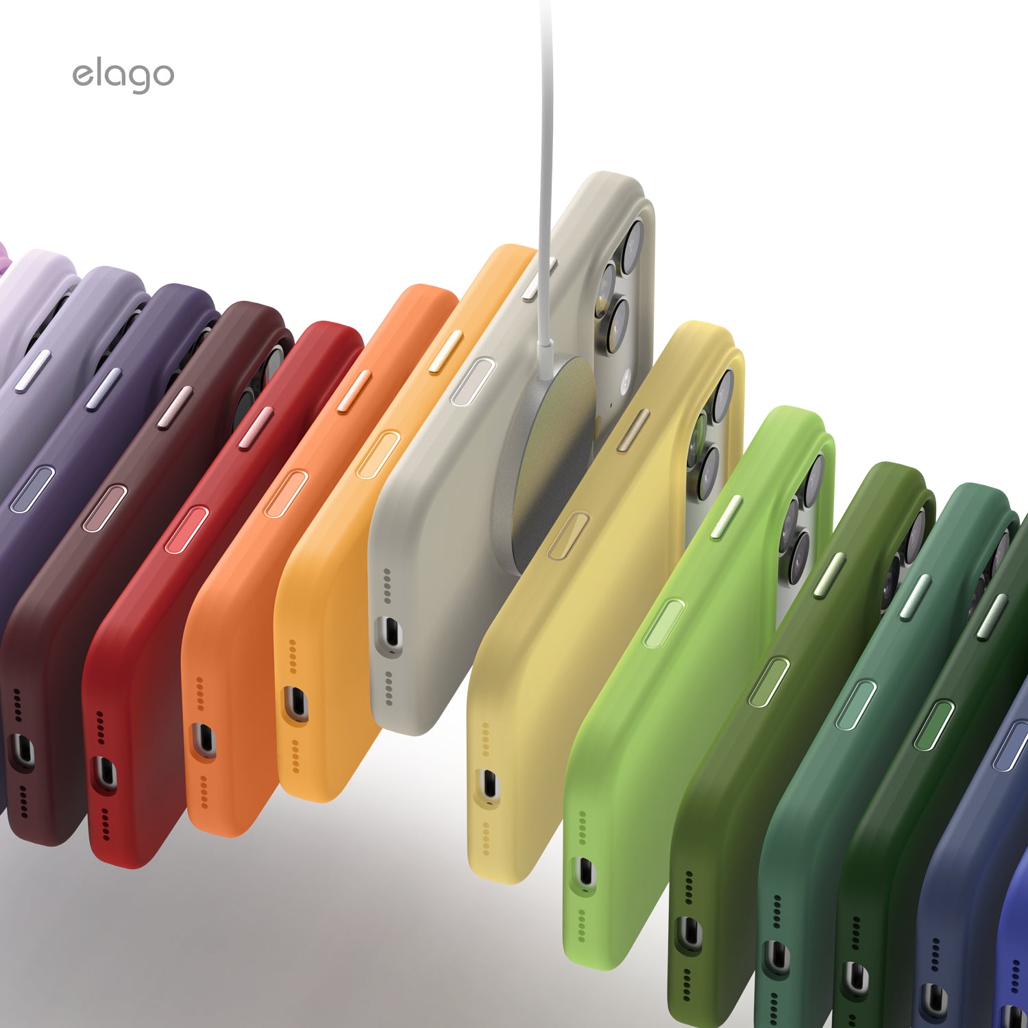 Elago Mag Silicone Case for iPhone 17 Pro / iPhone 18 Pro - Hot Pink
