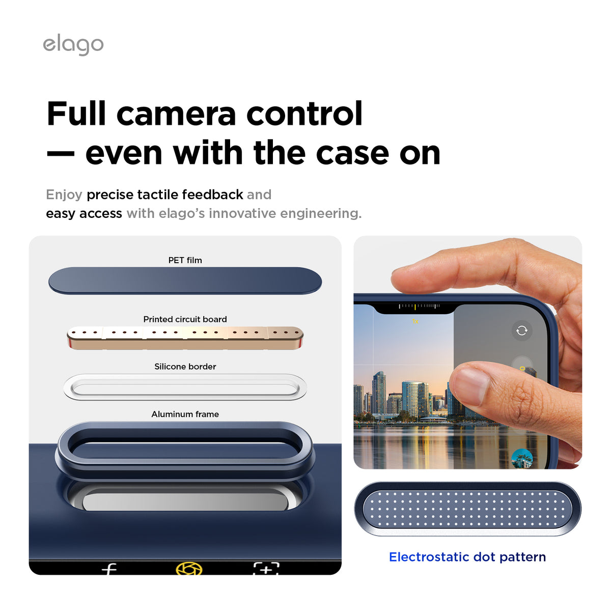 Elago Mag Silicone Case for iPhone 17 Pro / iPhone 18 Pro - Jean Indigo