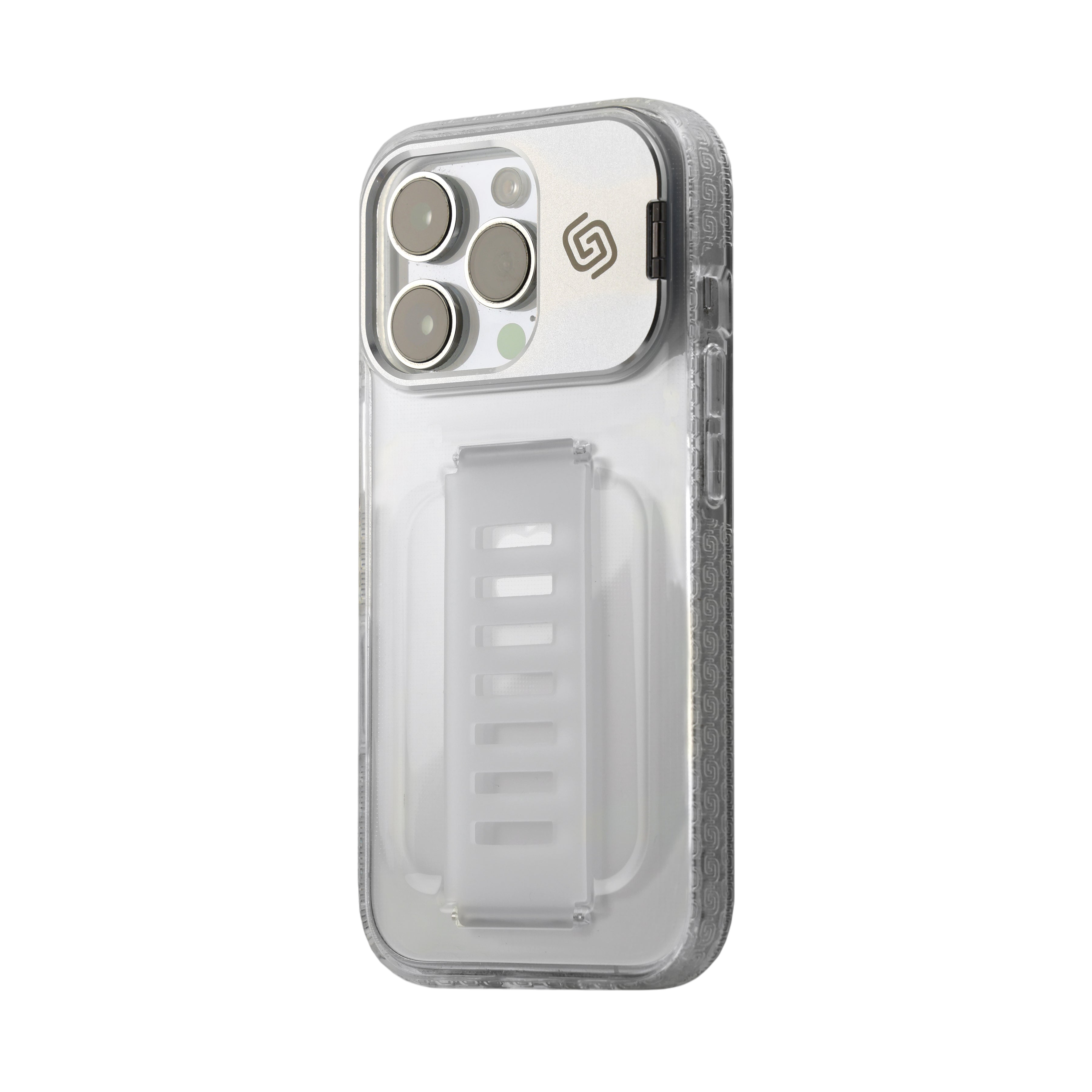 Grip2U BOOST Kickstand Clear Case for iPhone 16 Pro Max