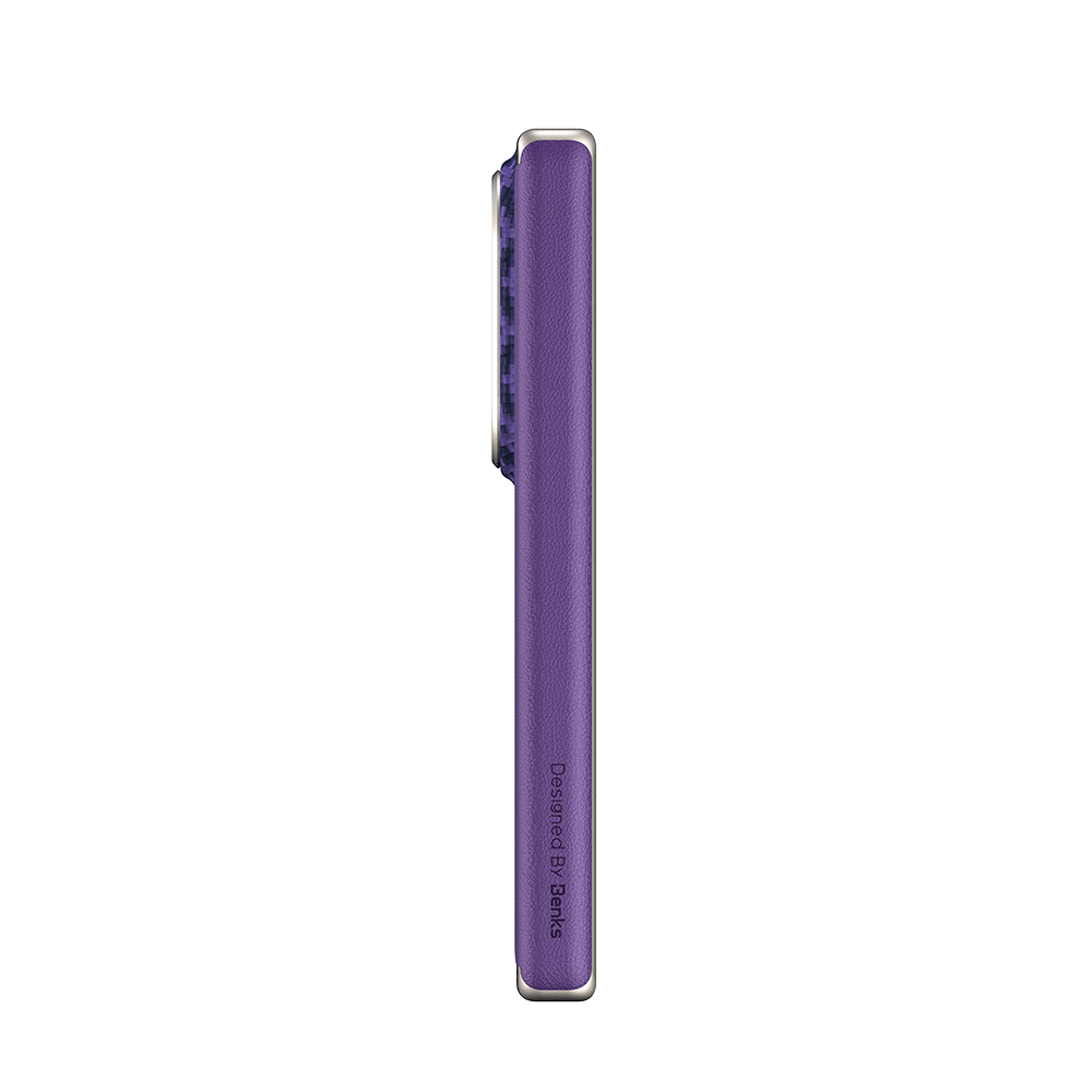 Benks ArmorGrid Air Grand Combo built with Kevlar® for Samsung Galaxy Z Fold 8 / Z Fold 8 Ultra - Peri Purple
