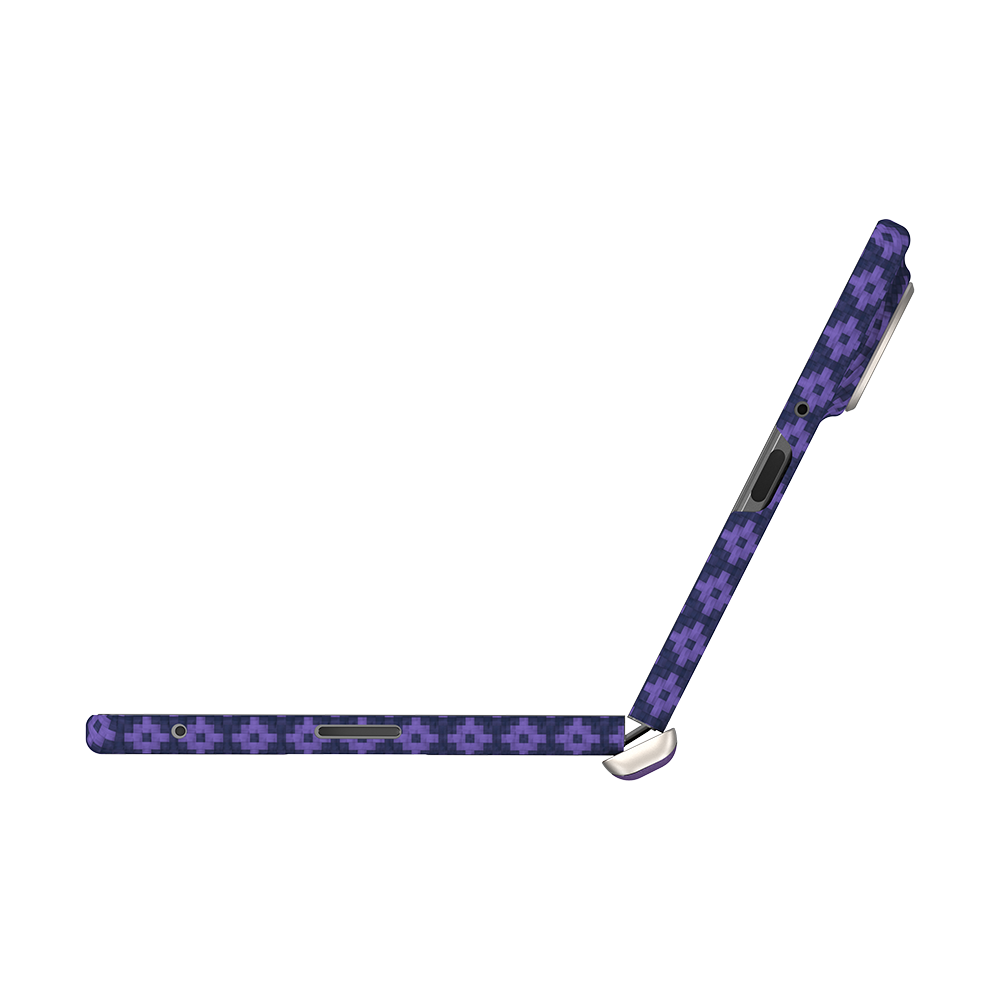 Benks ArmorGrid Air Grand Combo built with Kevlar® for Samsung Galaxy Z Fold 8 / Z Fold 8 Ultra - Peri Purple