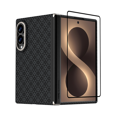 Benks ArmorGrid Air Grand Combo built with Kevlar® for Samsung Galaxy Z Fold 8 / Z Fold 8 Ultra - Black #color_black