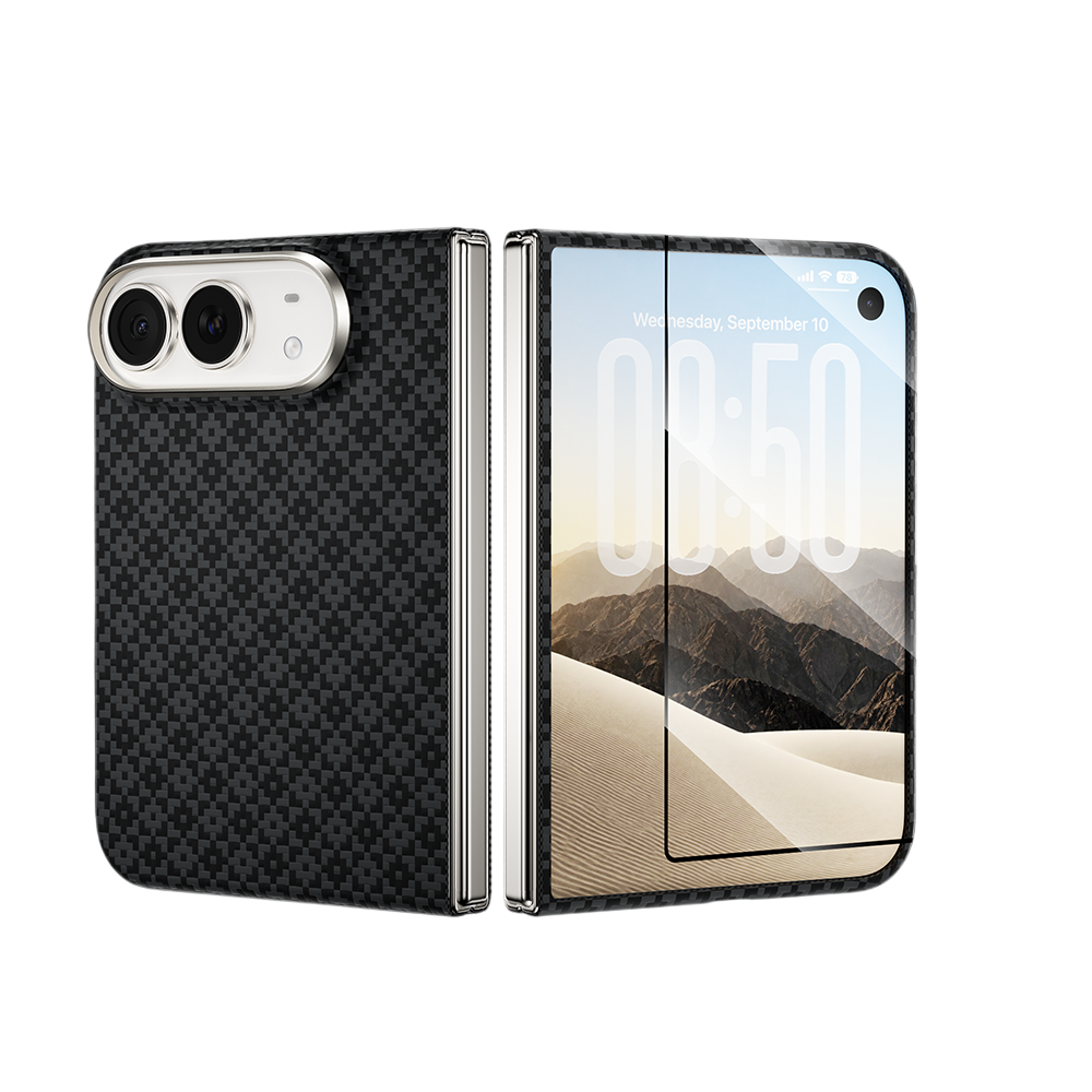 Benks ArmorGrid Air Grand Combo built with Kevlar® for iPhone Duo - Obsidian Black