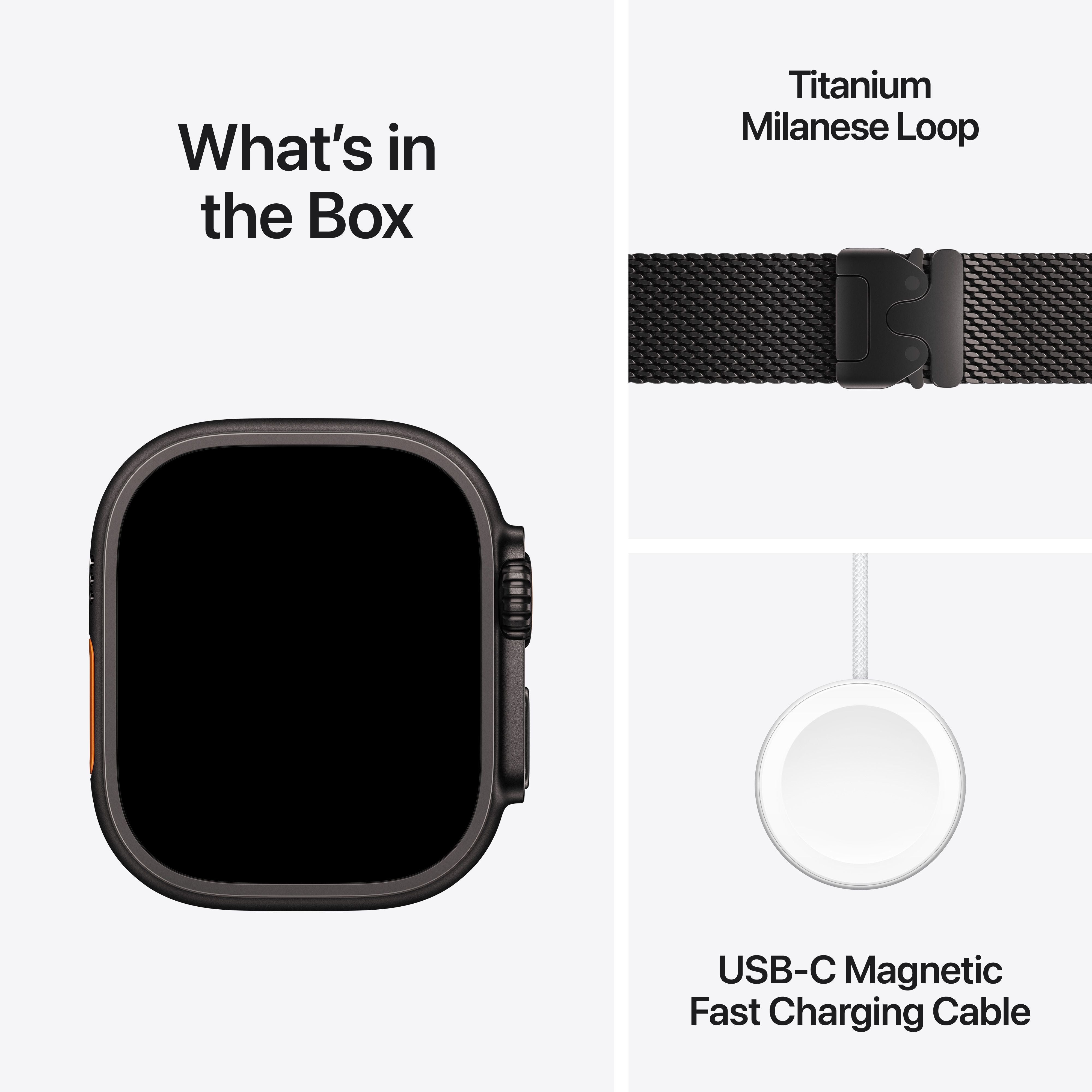Apple Watch Ultra 3 GPS + Cellular Black Titanium