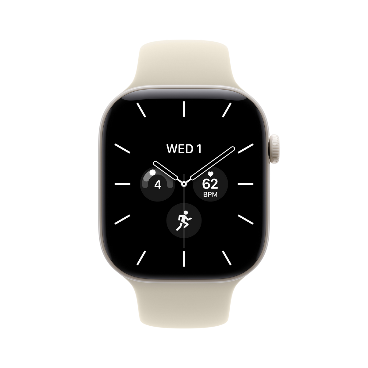 Apple Watch Series 12 - Pearl White Ceramic 46mm