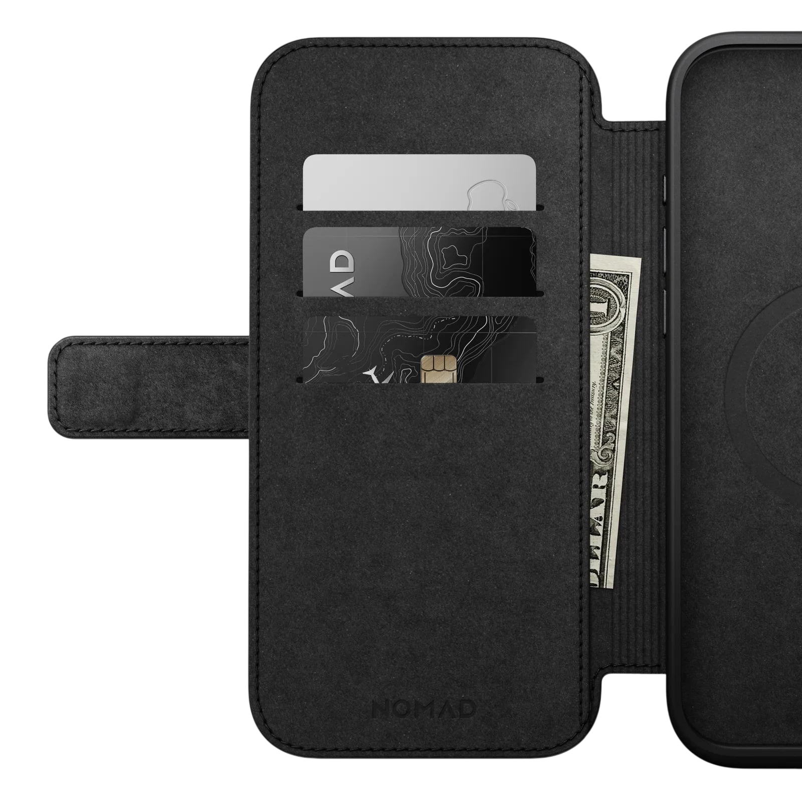 Nomad Modern Leather Folio Case for iPhone 16 Pro