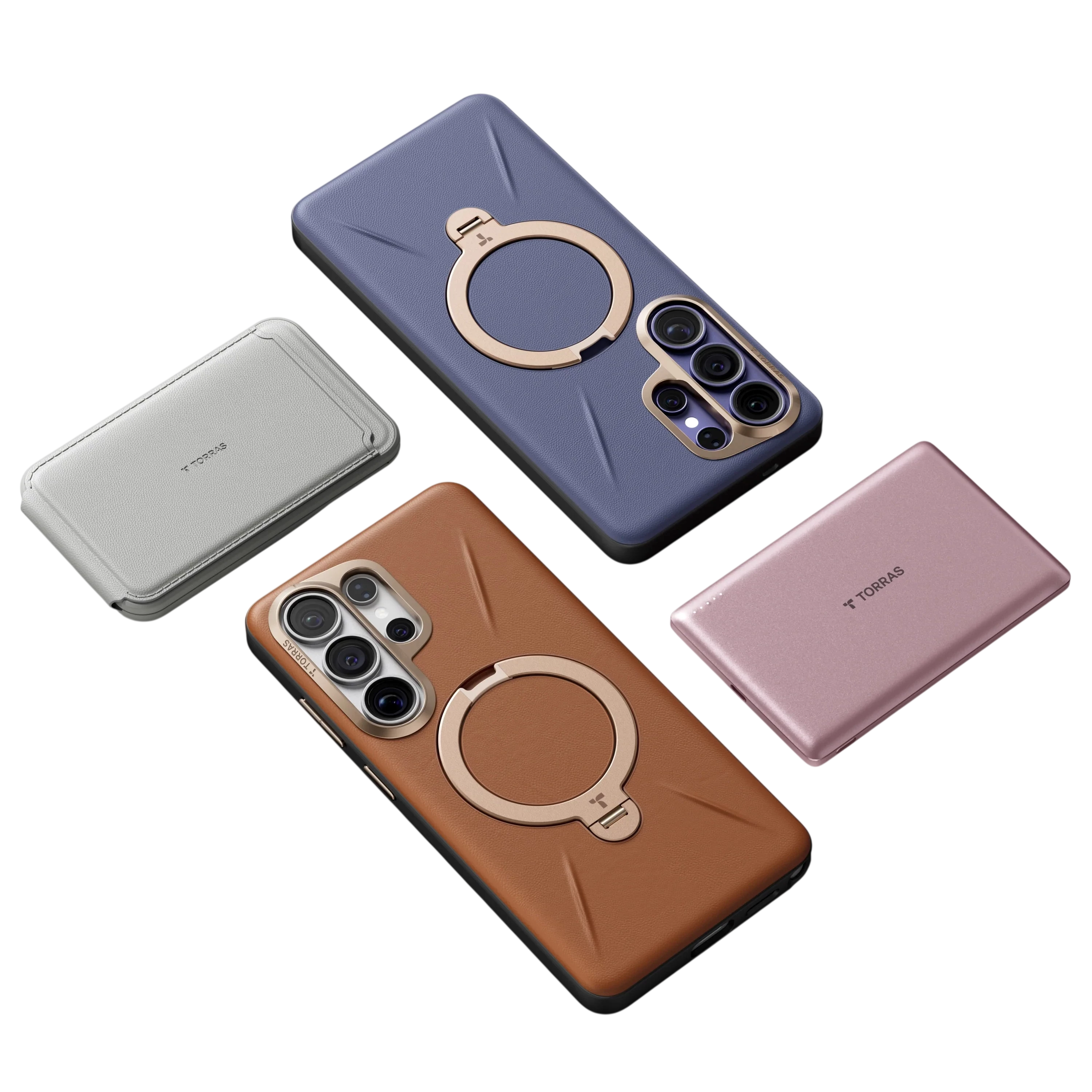 TORRAS Ostand Spin VegSkin for Samsung Galaxy S26 Ultra