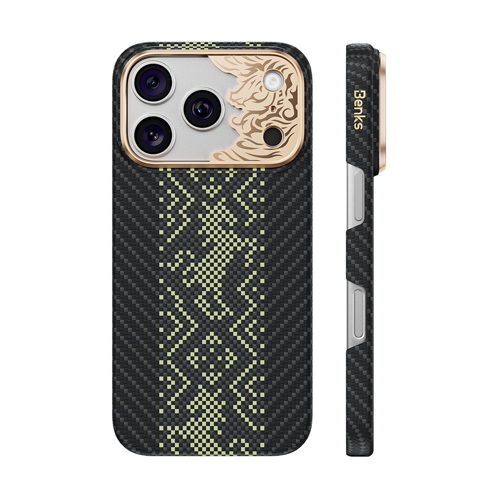 Benks Knight Air C1 Case built with Kevlar® for iPhone 18 Pro - Black