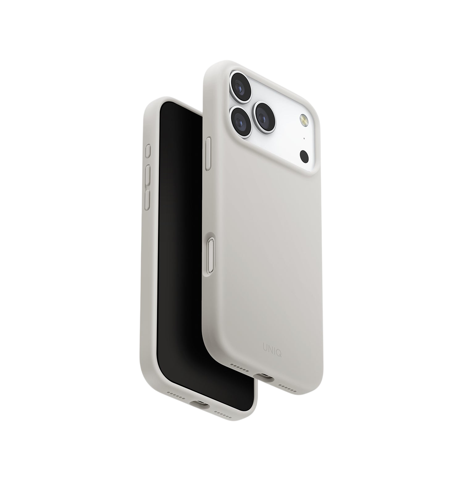 جراب Uniq Lino الهجين من السيليكون السائل مع MagClick™ لهاتف iPhone 17 Pro Max