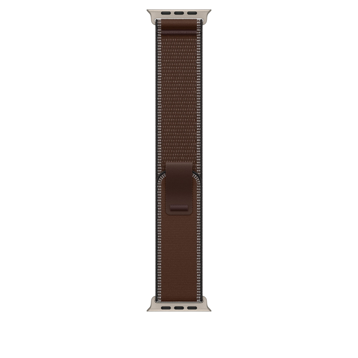 Apple Watch Ultra Trail Loop (49mm) - Dark Umber (Natural Titanium)