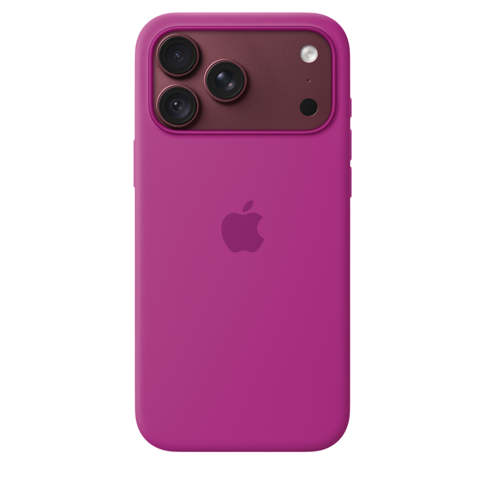 Apple iPhone 18 Pro Max Silicone Case with MagSafe in Magenta