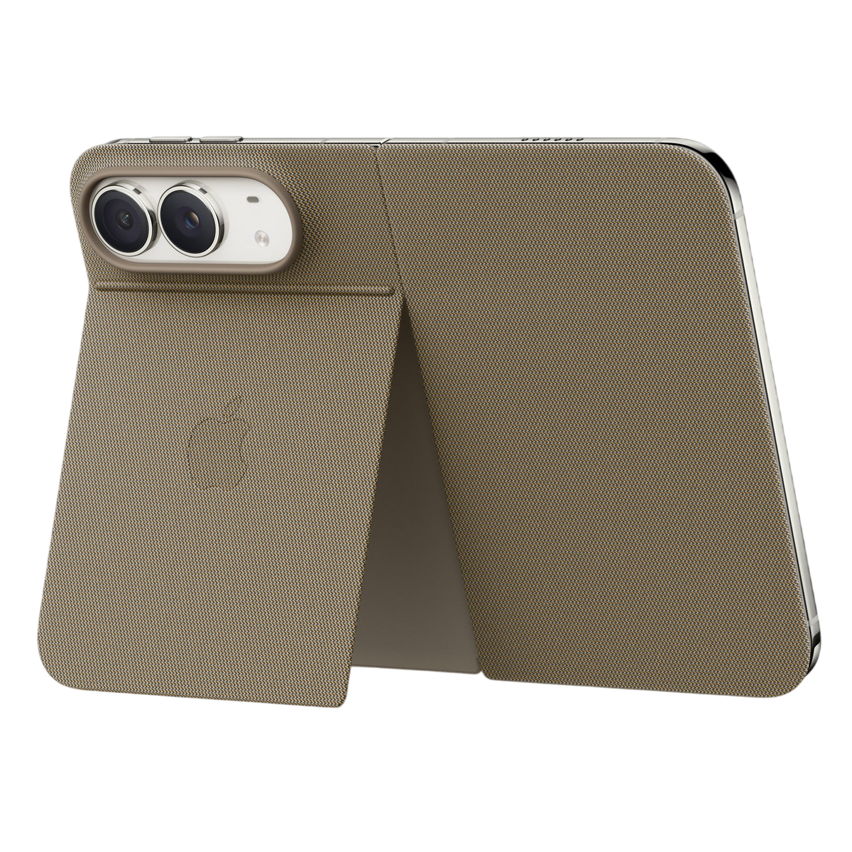 Apple iPhone Duo Folio with Kickstand in Taupe