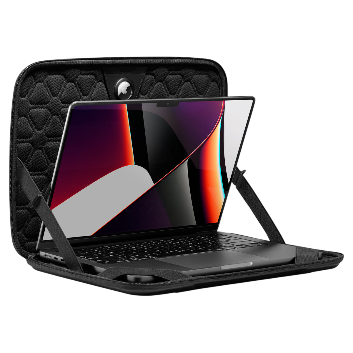 Spigen Rugged Armor Pro Pouch for MacBook Pro 13” / 14"/ iPad Pro 13” with AirTag Support