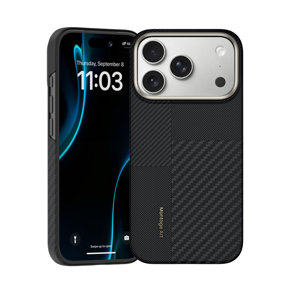 Benks Montage ArmorAir Case built with Kevlar® for iPhone 17 Pro Max / 17 Pro / Air