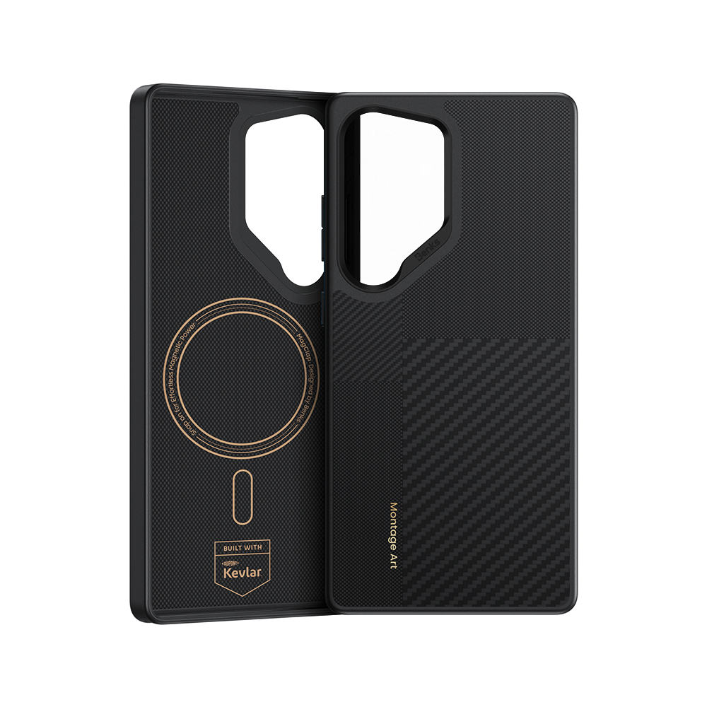 حافظة Benks Montage ArmorPro مصنوعة من Kevlar® لهاتف Samsung Galaxy S25 Ultra