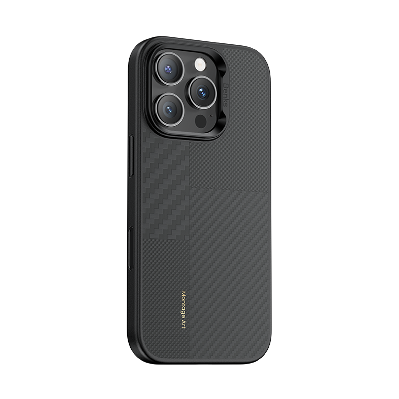 Benks Montage ArmorPro Case built with Kevlar® for iPhone 16 Pro Max